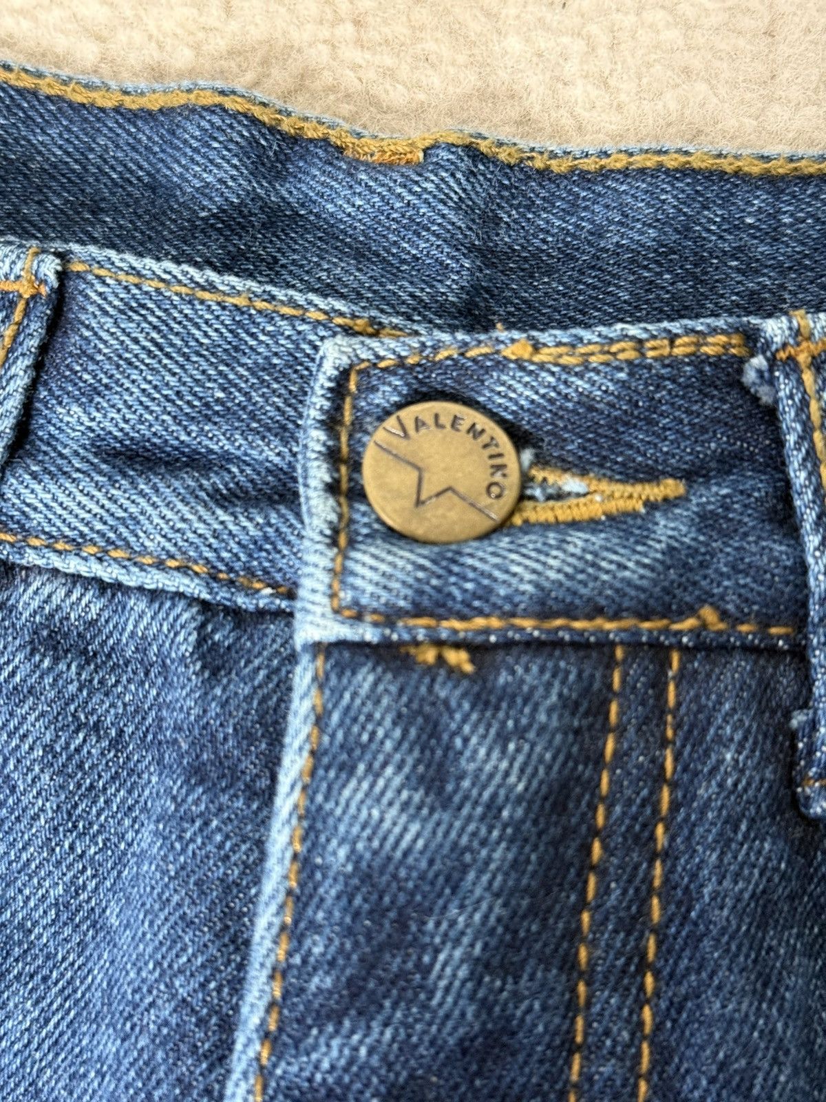 Valentino Vintage Valentino Denim Jeans Size 28" / US 6 / IT 42 - 5 Thumbnail