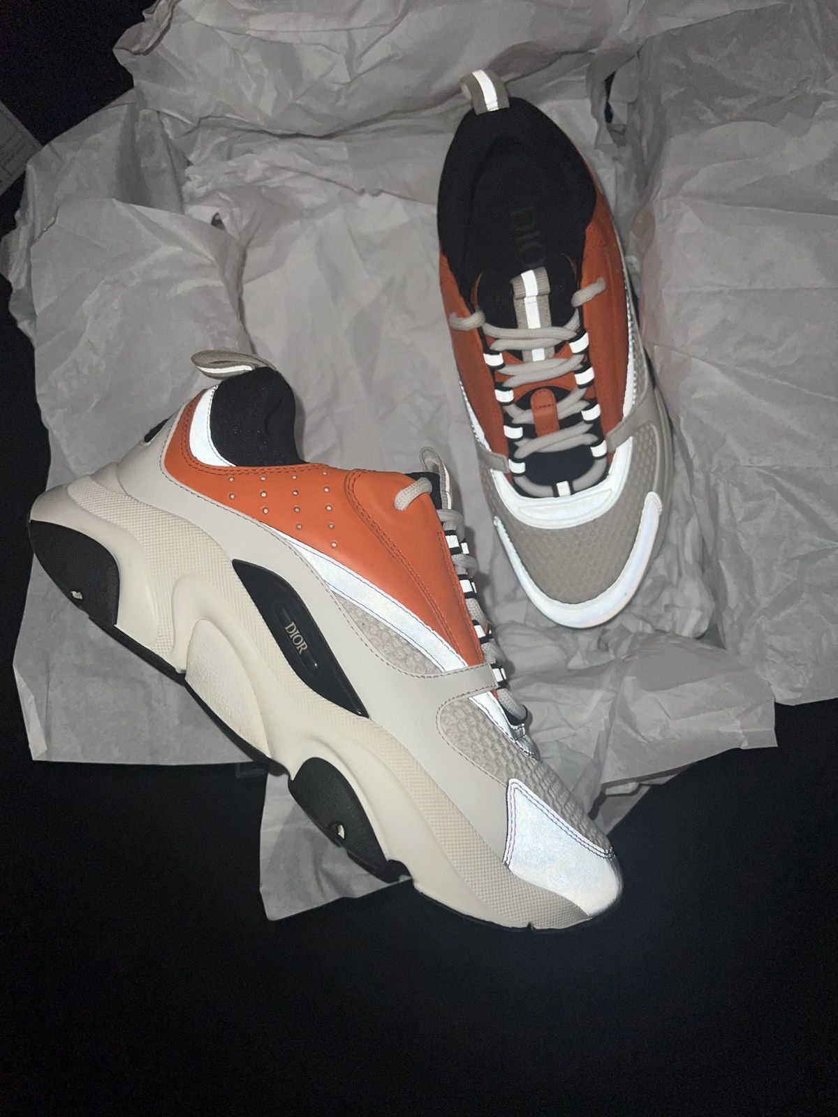 Dior Christian Dior B22 “Orange” Size US 7 / EU 40 - 4 Thumbnail