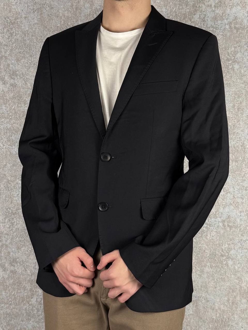 Roberto Cavalli Roberto Cavalli Class Mens Black Blazer Size 40R - 1 Thumbnail