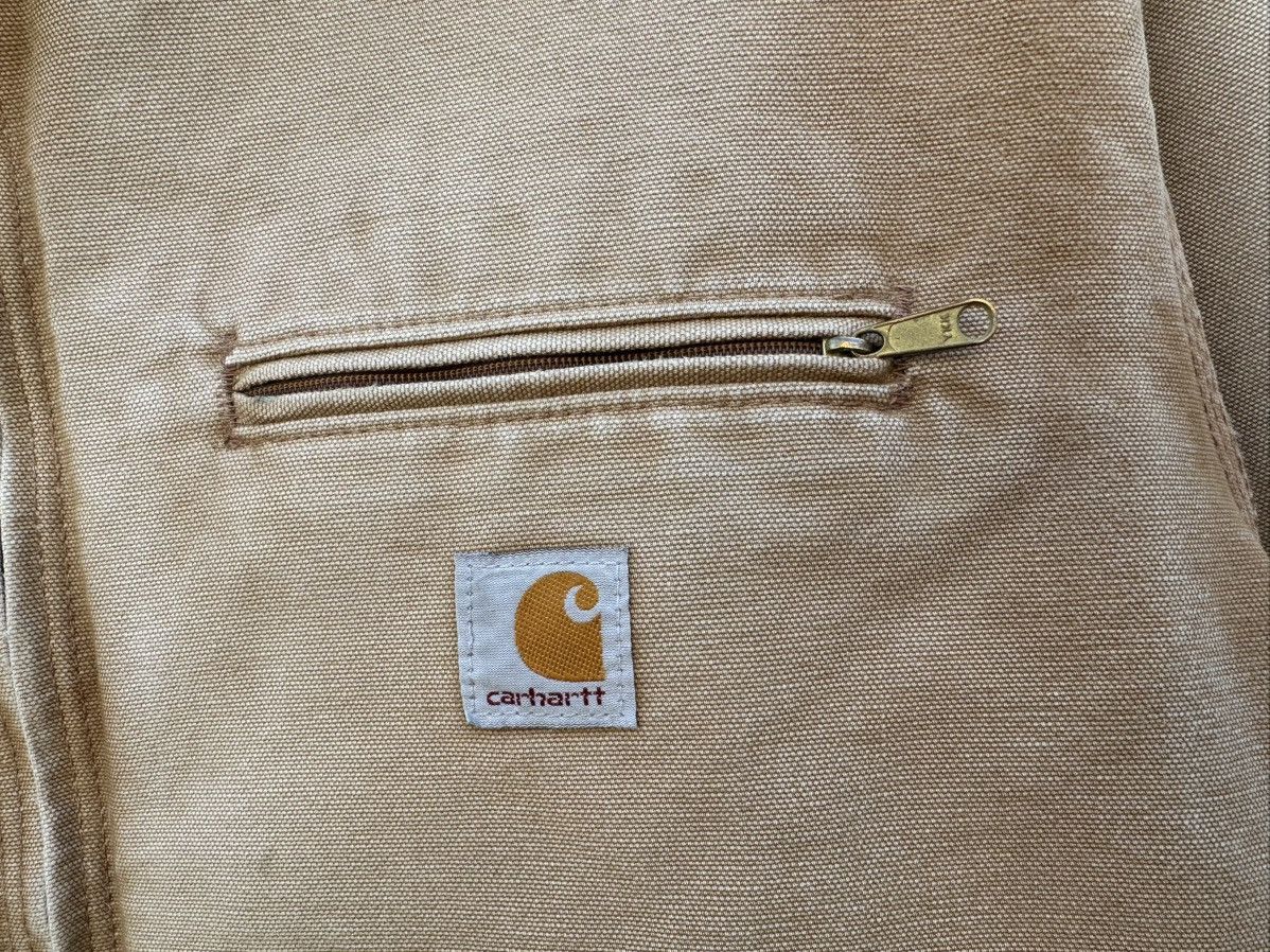 Carhartt × Vintage Vintage 90s Carhartt J001 BRN Detroit Jacket – Made in USA Size US XL / EU 56 / 4 - 7 Thumbnail