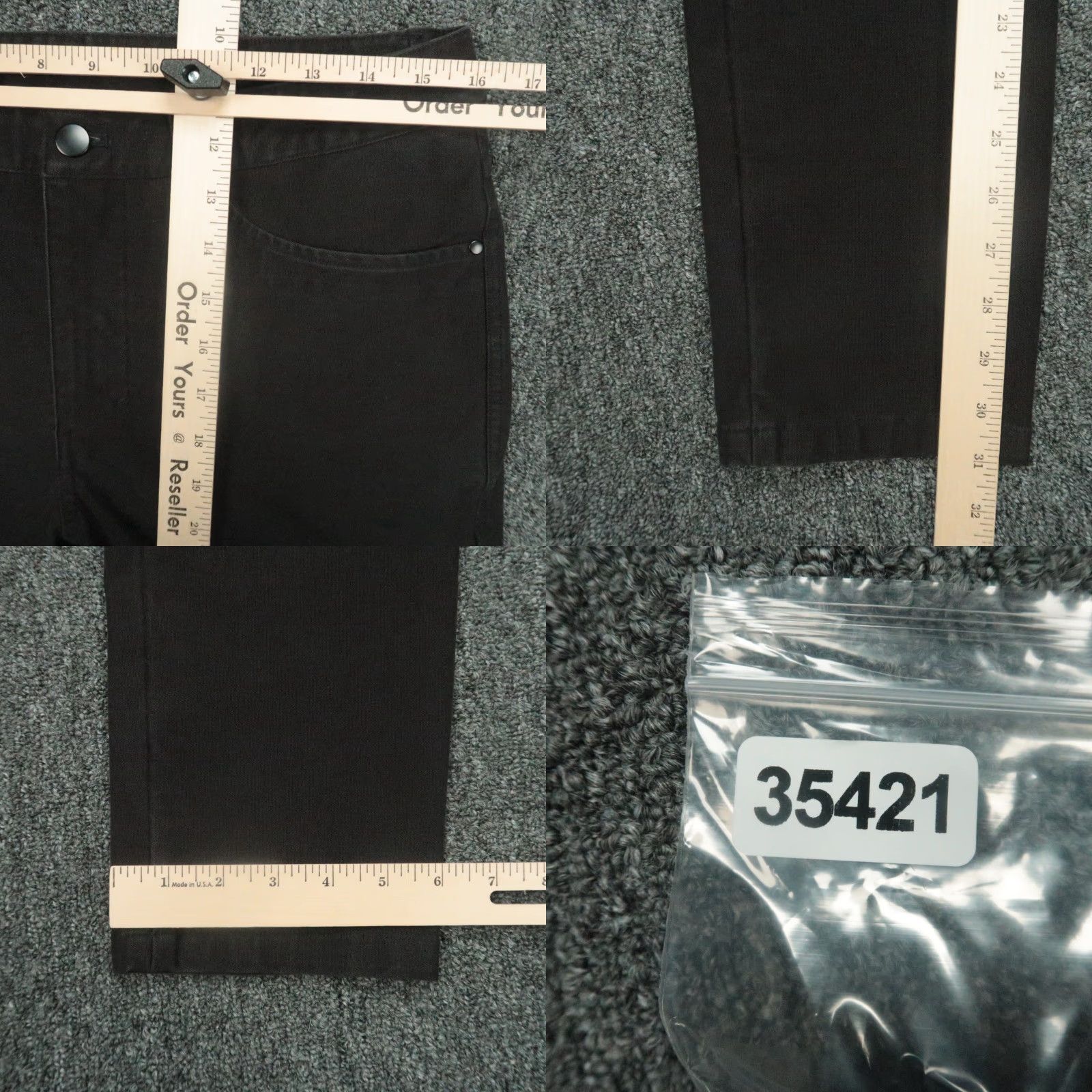 Lululemon Lululemon Pants Men 32x31 Black Slim Utilitech 5 Pocket Chino ABC Size US 32 / EU 48 - 8 Thumbnail