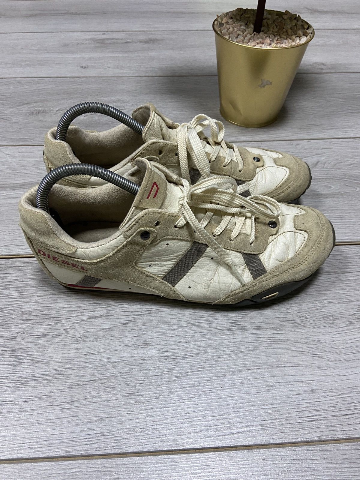 Diesel Diesel vintage Mercer leather sneakers Size US 9 / IT 39 - 4 Thumbnail