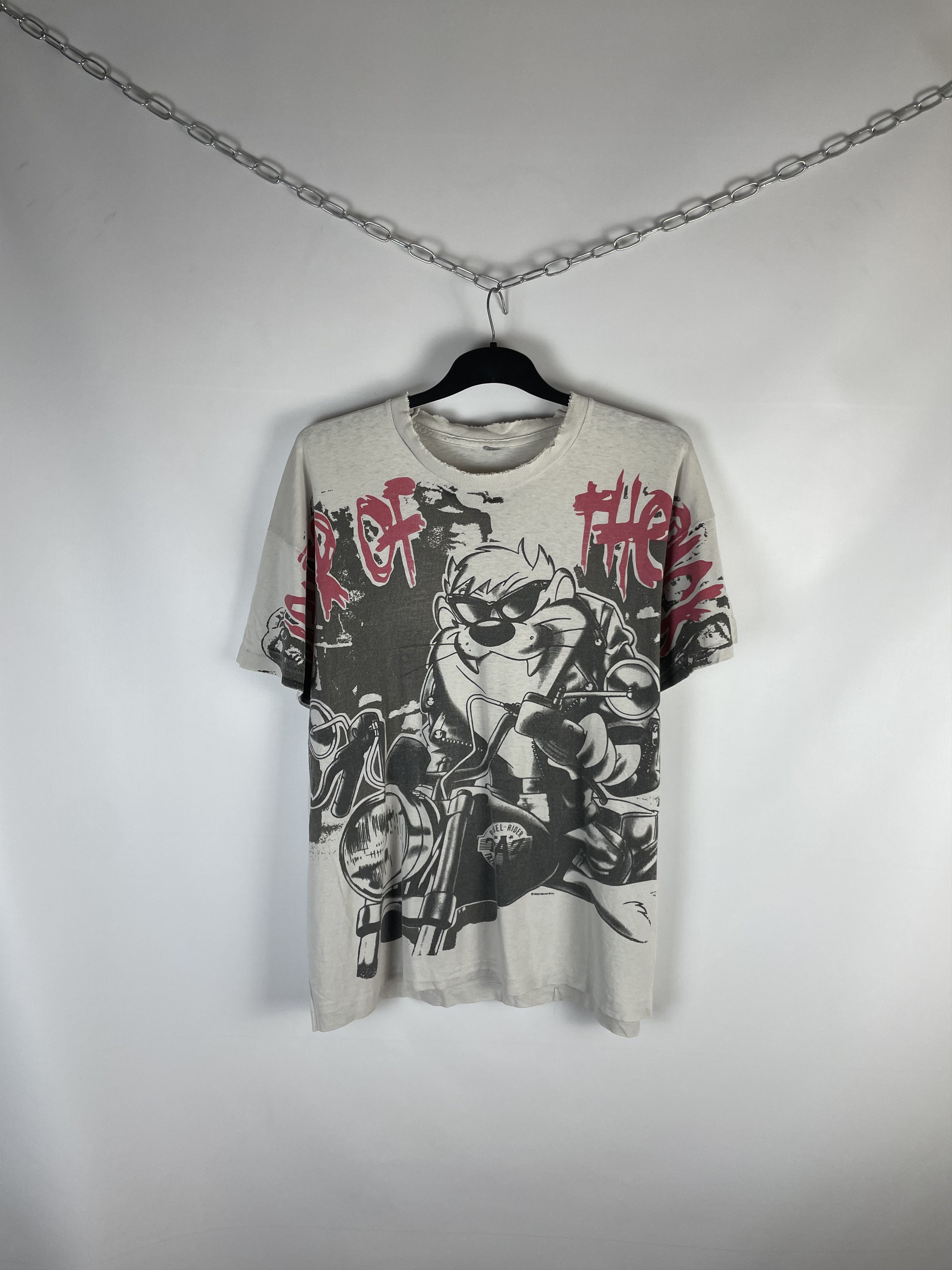 Other 1993 Warner Bros. Studio Taz Devil 90's Vintage T-shirt Size US XL / EU 56 / 4 - 1 Thumbnail