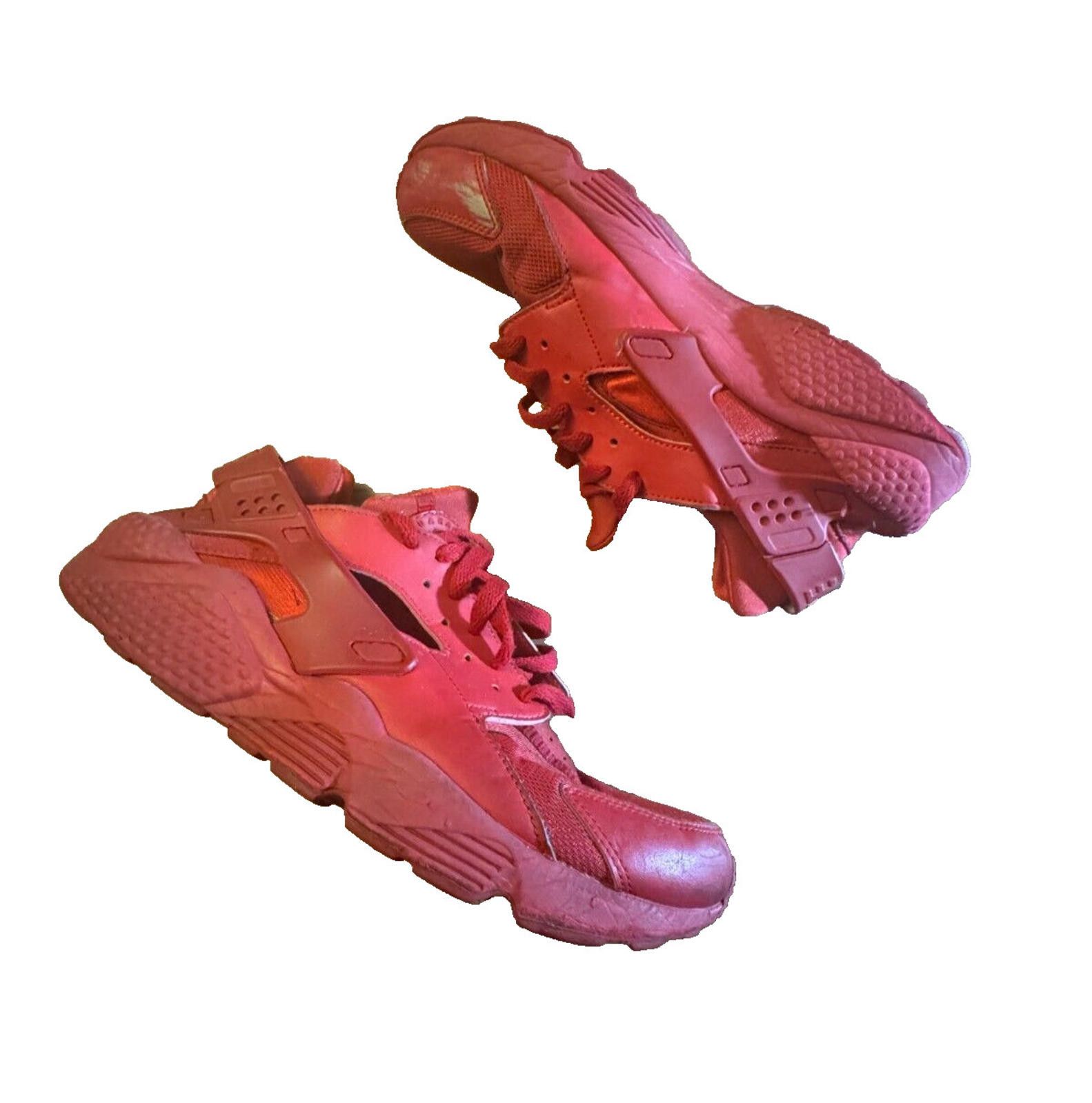 Nike Nike Air Huarache Triple Red Mens 11 318429 660 Size US 11 / EU 44 - 1 Thumbnail