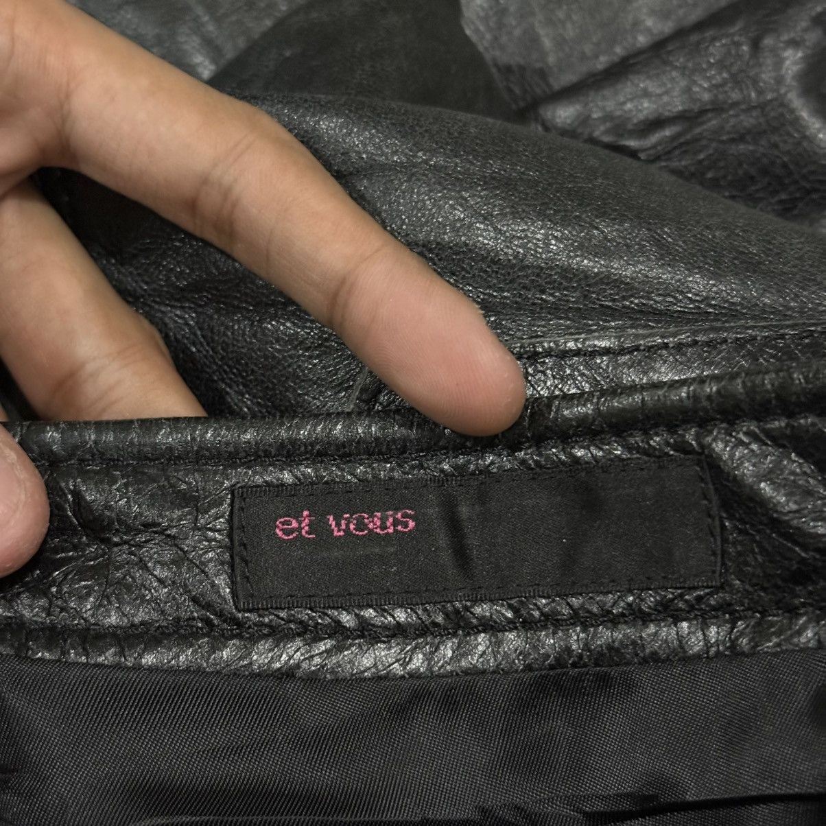 Hysteric Glamour × Le Grande Bleu (L.G.B.) × Leather Vintage Et Vous Bootcut Seditionaries Sheepskin Leather Pant Size 27" / US 4 / IT 40 - 17 Thumbnail