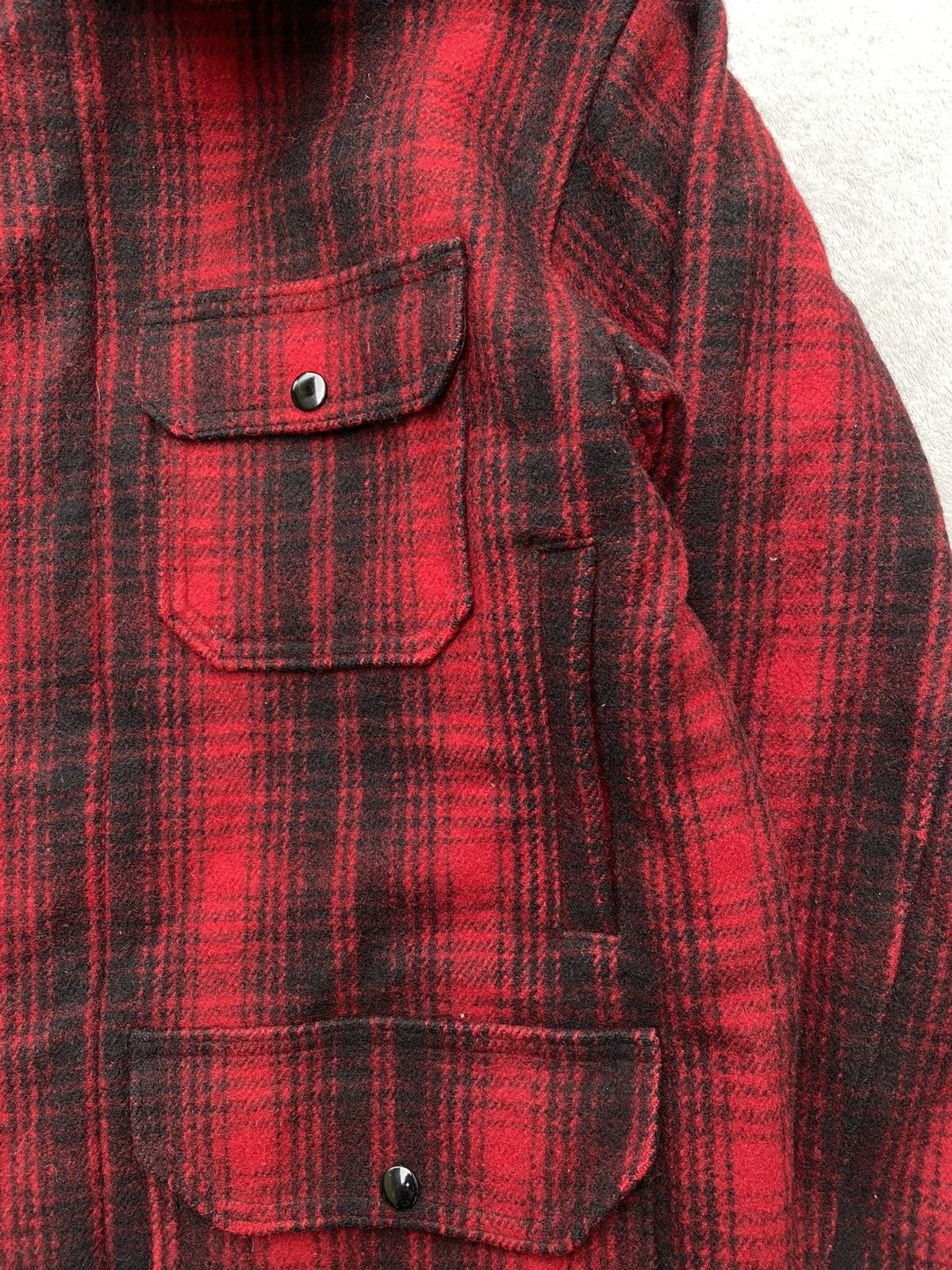 Woolrich Woolen Mills 1980s Woolrich Mackinaw Buffalo Plaid Hunting Jacket Size US M / EU 48-50 / 2 - 8 Thumbnail