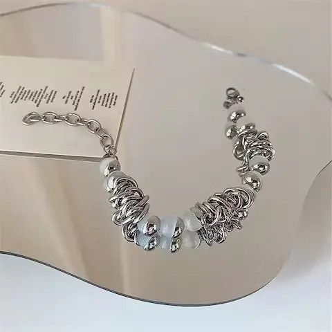Other Metal Tie Knot Chain Bracelet Size ONE SIZE - 3 Thumbnail