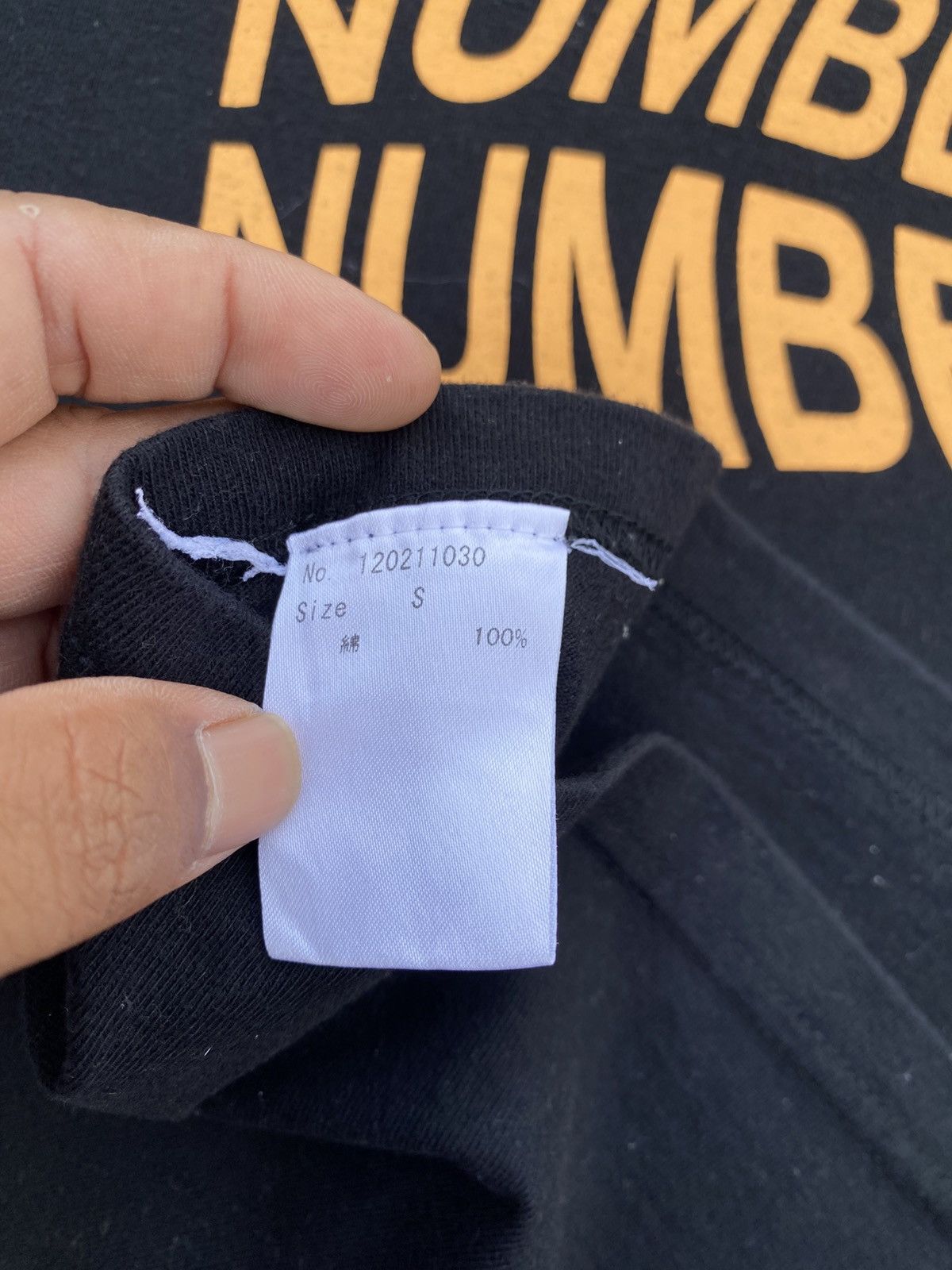 Number (N)ine Rare Number (N)ine x New Age Grunge Nirvana Font Tshirt Size US M / EU 48-50 / 2 - 10 Thumbnail