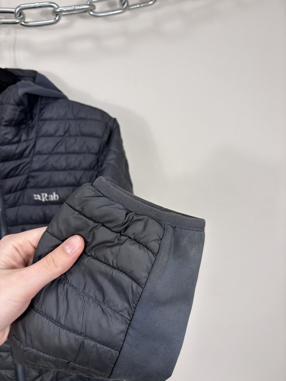 Rab Rab Cirrus Flex Hoody Puffer Jacket Men’s Grey Lightweight Size US S / EU 44-46 / 1 - 13 Thumbnail