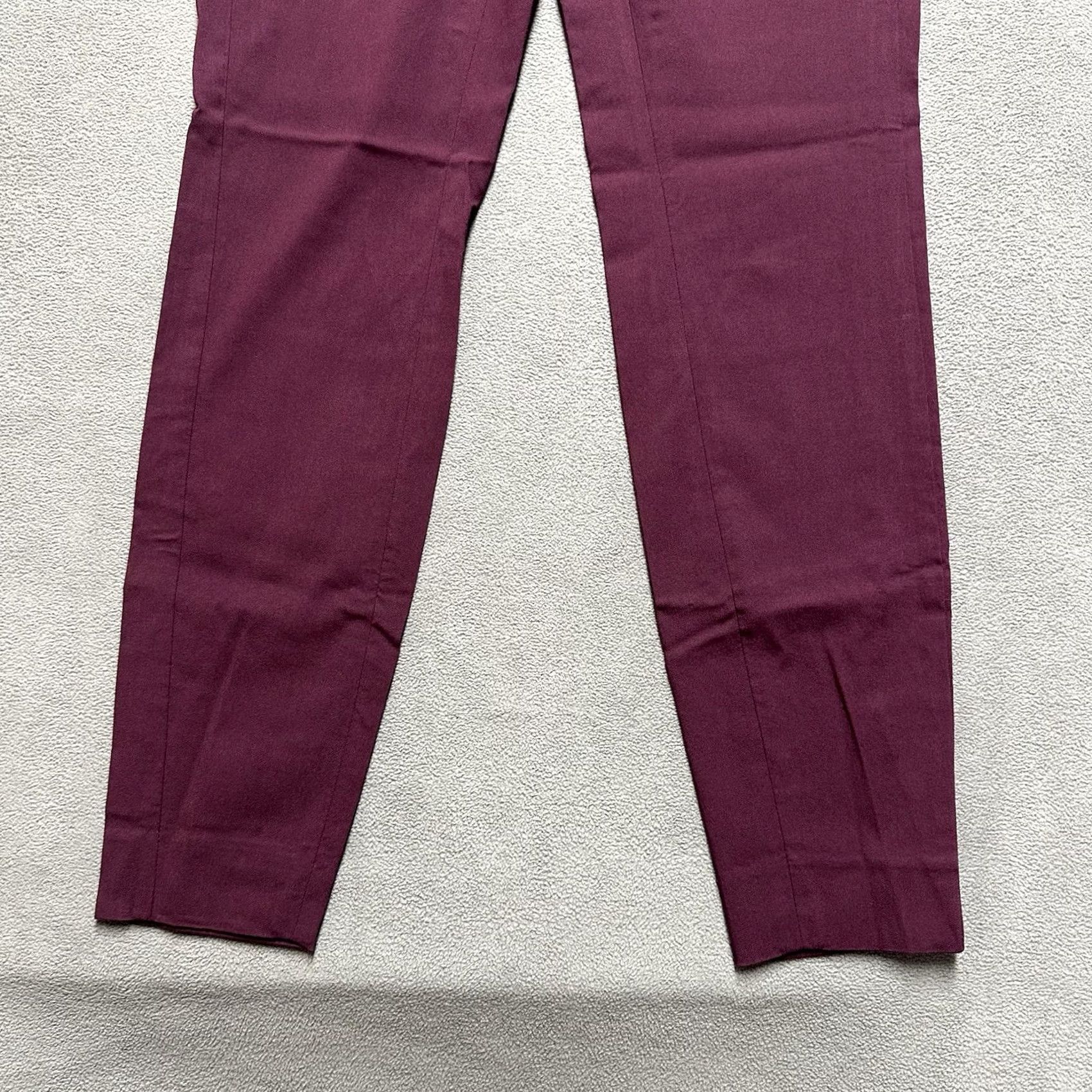 Vintage The Limited Red Dress Pants Womens 4R Slim Stretch Pockets Solid Flat Front Skinny Trousers Pants 4 Regular 30in Inseam Men? Womens Size 27" / US 4 / IT 40 - 5 Thumbnail