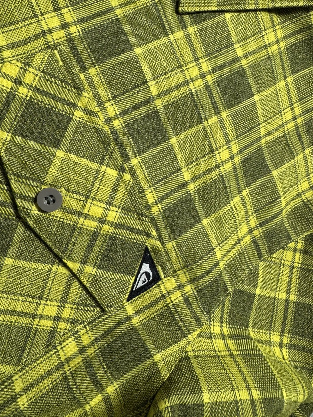 Quiksilver Quiksilver Button Up Flannel Shirt Size XL Size US XL / EU 56 / 4 - 5 Thumbnail