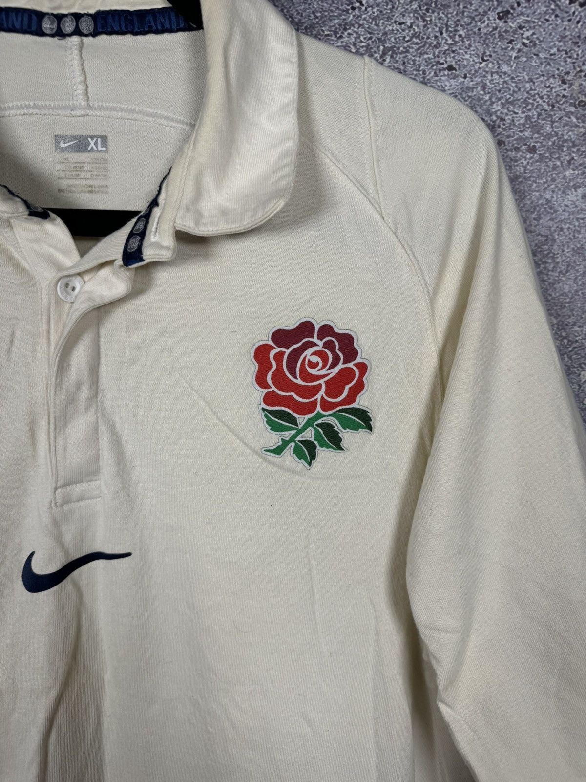 Nike × Vintage nike ENGLAND Rugby Union Jersey World Cup 2007 Shirt SIZE XL Size US XL / EU 56 / 4 - 5 Thumbnail