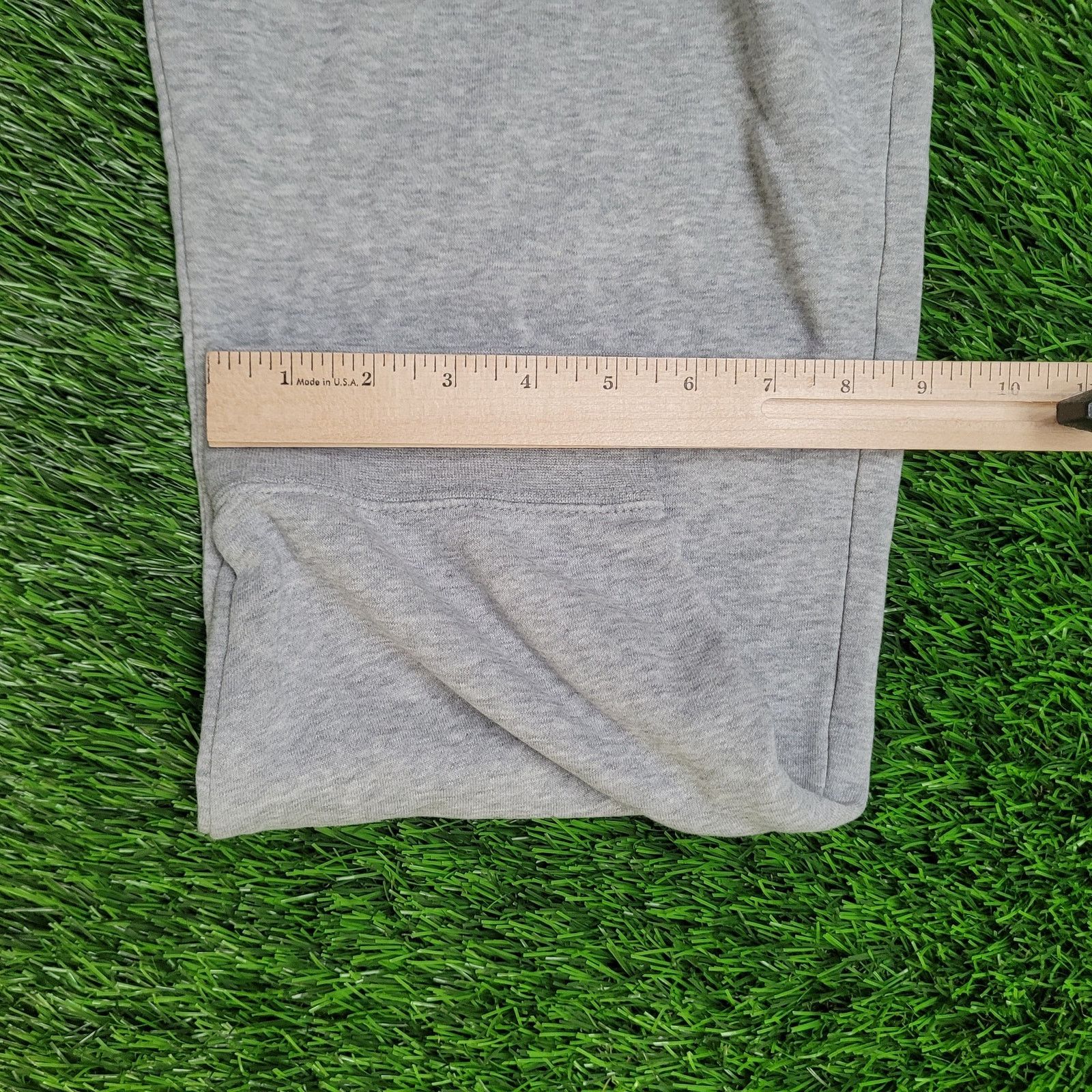 Nike Nike Swoosh Logo Jogger Sweatpants XL Heather Grey Tapered Size US 35 - 10 Thumbnail
