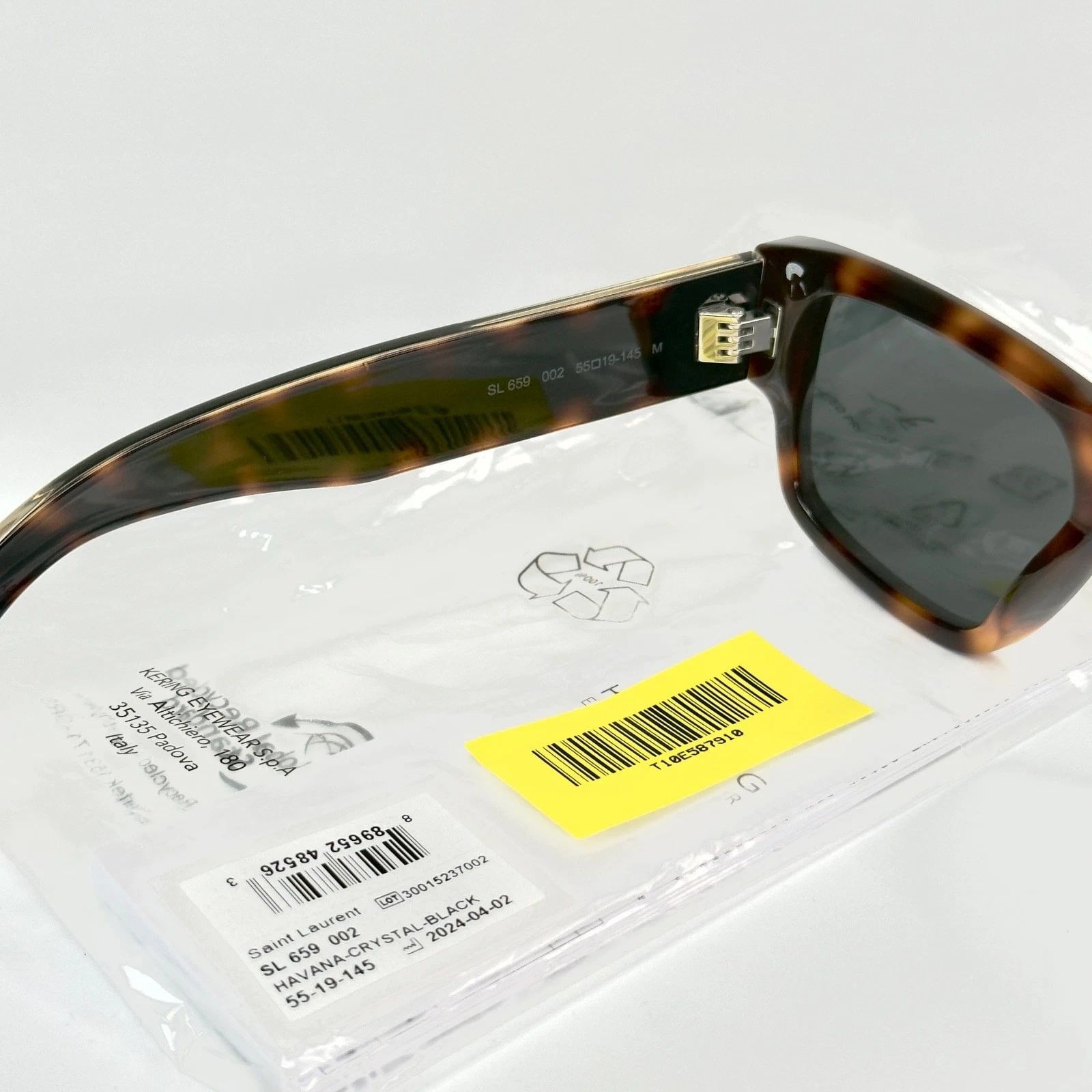 Yves Saint Laurent SAINT LAURENT SL659 Naked Wirecore SL 659 002 Sunglasses Size ONE SIZE - 6 Thumbnail
