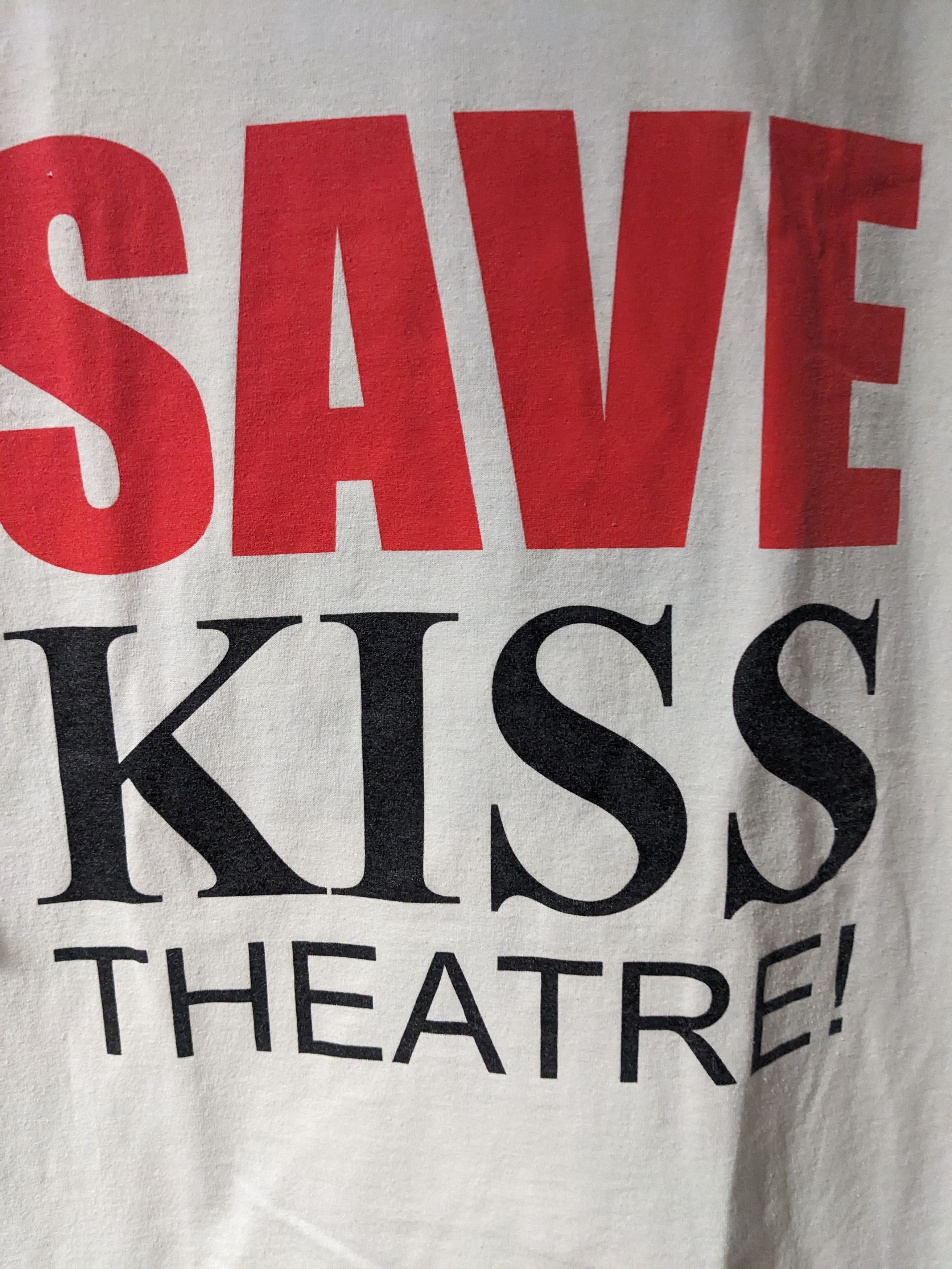 Vintage Vintage Save Kiss Theater I Got Your Back Buddy T-Shirt Size US L / EU 52-54 / 3 - 2 Thumbnail
