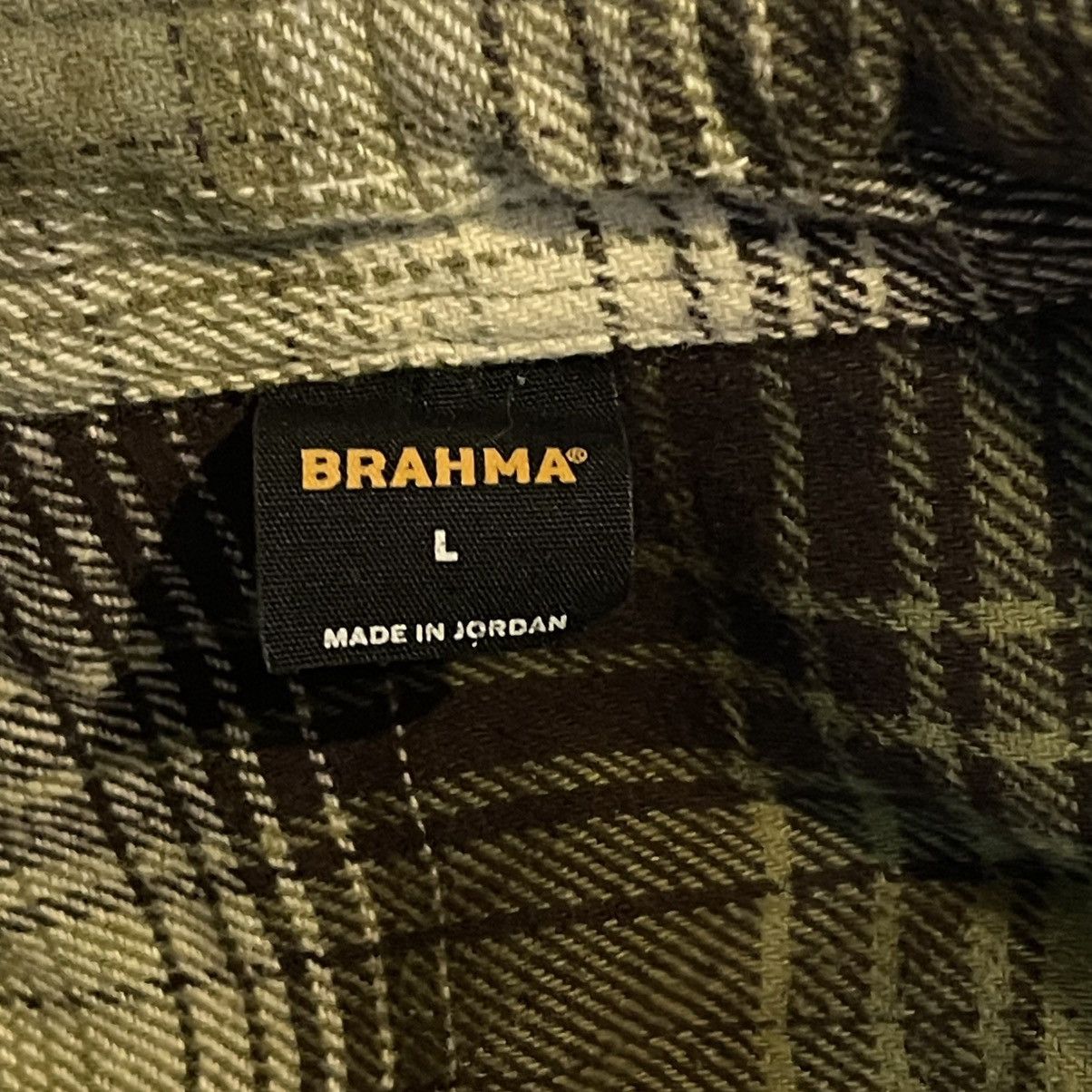 Other Vintage 90s Brahma Mens Large Green Button Down Shirt L Size US L / EU 52-54 / 3 - 3 Thumbnail