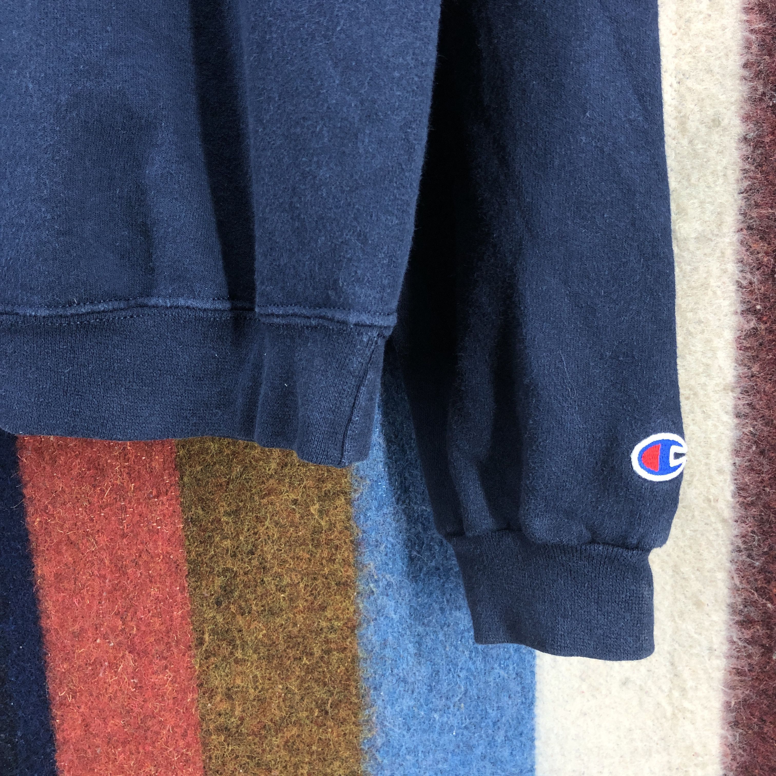 Champion Y2K Vintage U.S NAVY MEMORIAL Crew Neck Sweatshirt #0259/L Size US L / EU 52-54 / 3 - 3 Thumbnail