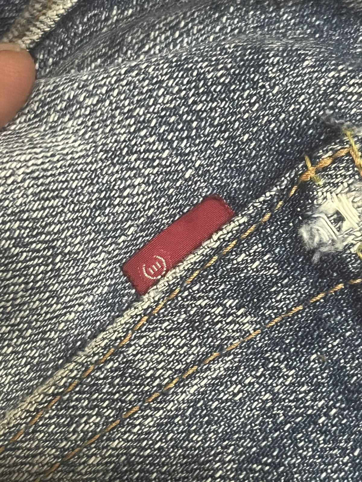 Eternal Vintage Japanese Brand Eternal Blue Faded Washed Slash Jeans Size US 32 / EU 48 - 11 Thumbnail