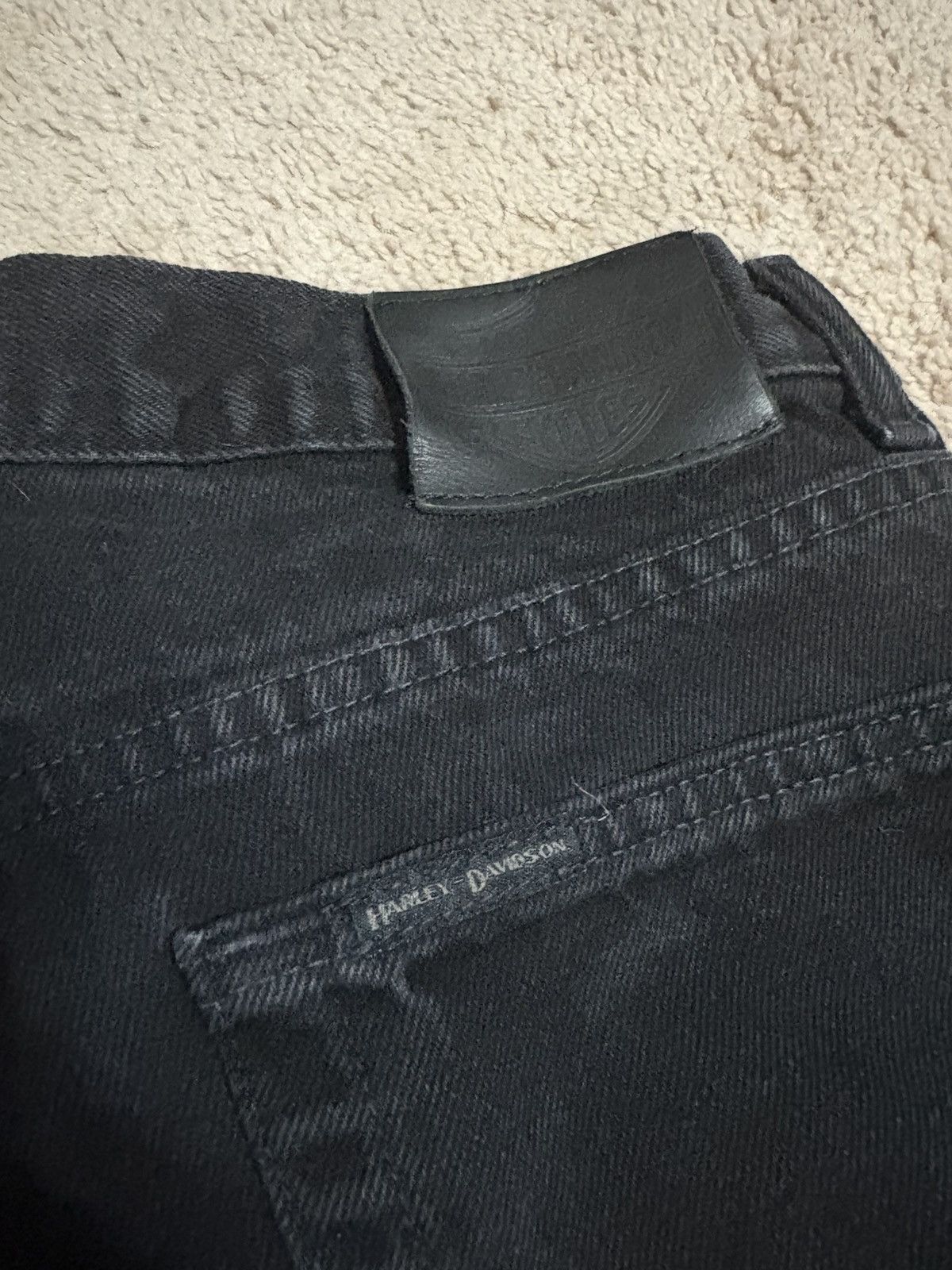 Harley Davidson Harley-Davidson Regular Straight Jeans – Men’s Size US 34 / EU 50 - 7 Thumbnail