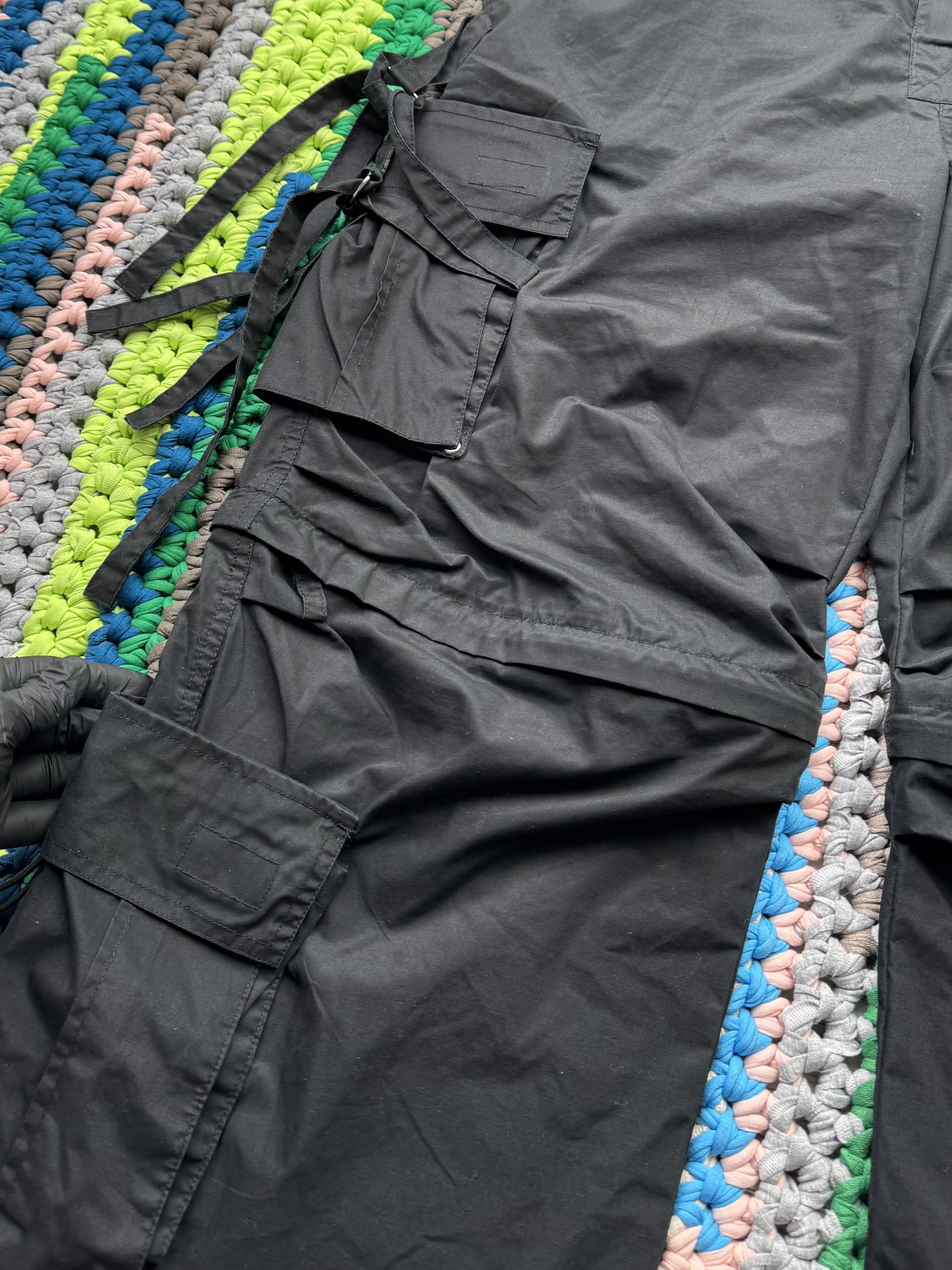 Vintage Vintage Cargo Bondage Baggy Pants (ET1)(D15) Size US 36 / EU 52 - 4 Thumbnail