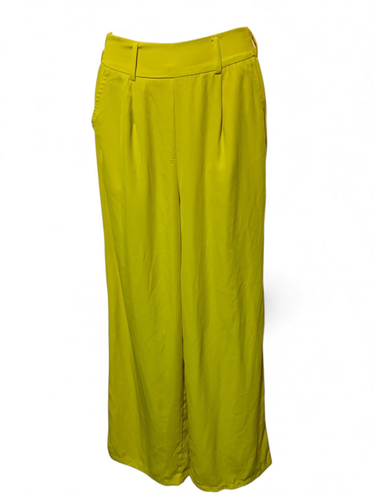 Forever 21 Yellow Wide Legged Pants (item#10108) Size 24" / US 00 / IT 34 - 7 Thumbnail