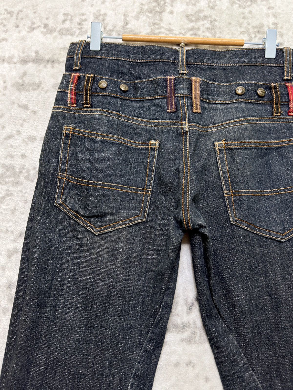 Hysteric Glamour Hysteric Glamour Style Double Waist J Curve Leg Denim Jeans Size US 30 / EU 46 - 9 Thumbnail
