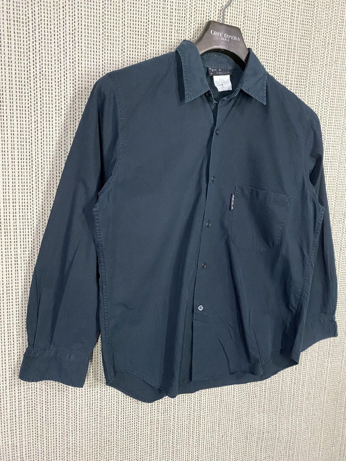 agnes b. Vintage agnes b shirt button one pocket Size M / US 6-8 / IT 42-44 - 2 Thumbnail