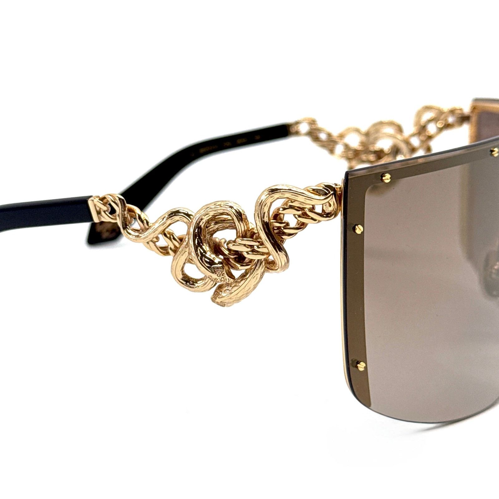 Roberto Cavalli New, ROBERTO CAVALLI Sunglasses SRC015 Col.300G Authentic Size ONE SIZE - 7 Thumbnail