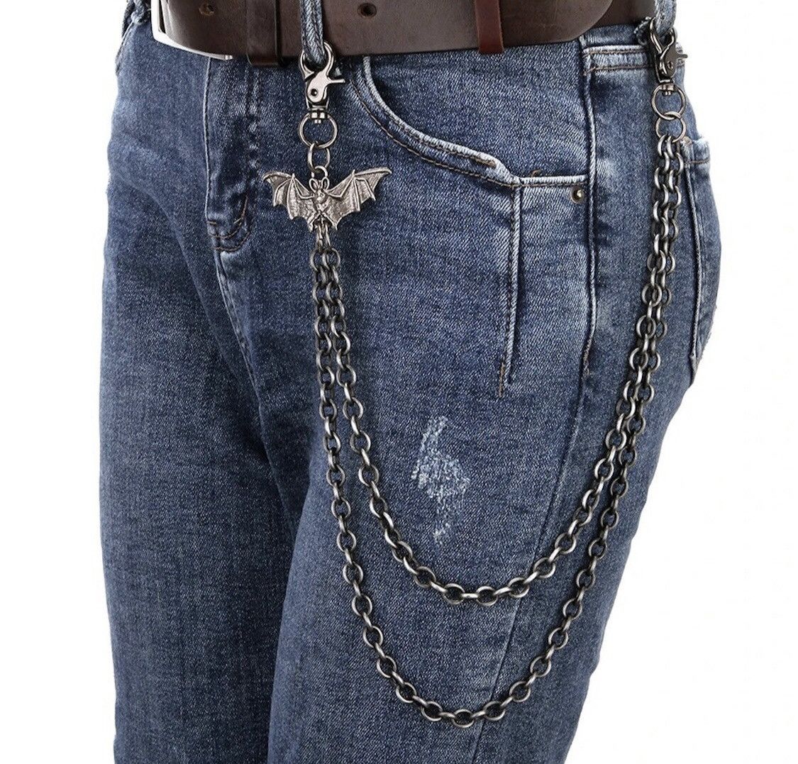 Jewelry Bats Key Chains Wallet Double Layers Size ONE SIZE - 1 Thumbnail