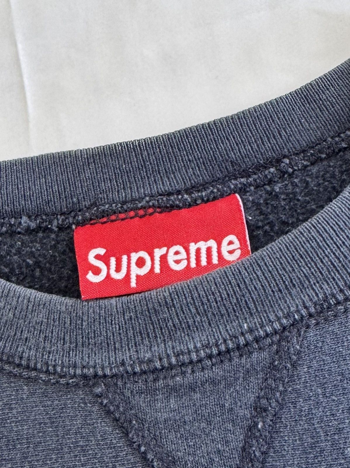 Supreme Supreme Ice on Navy Box Logo Crewneck 1997 Size US M / EU 48-50 / 2 - 4 Thumbnail