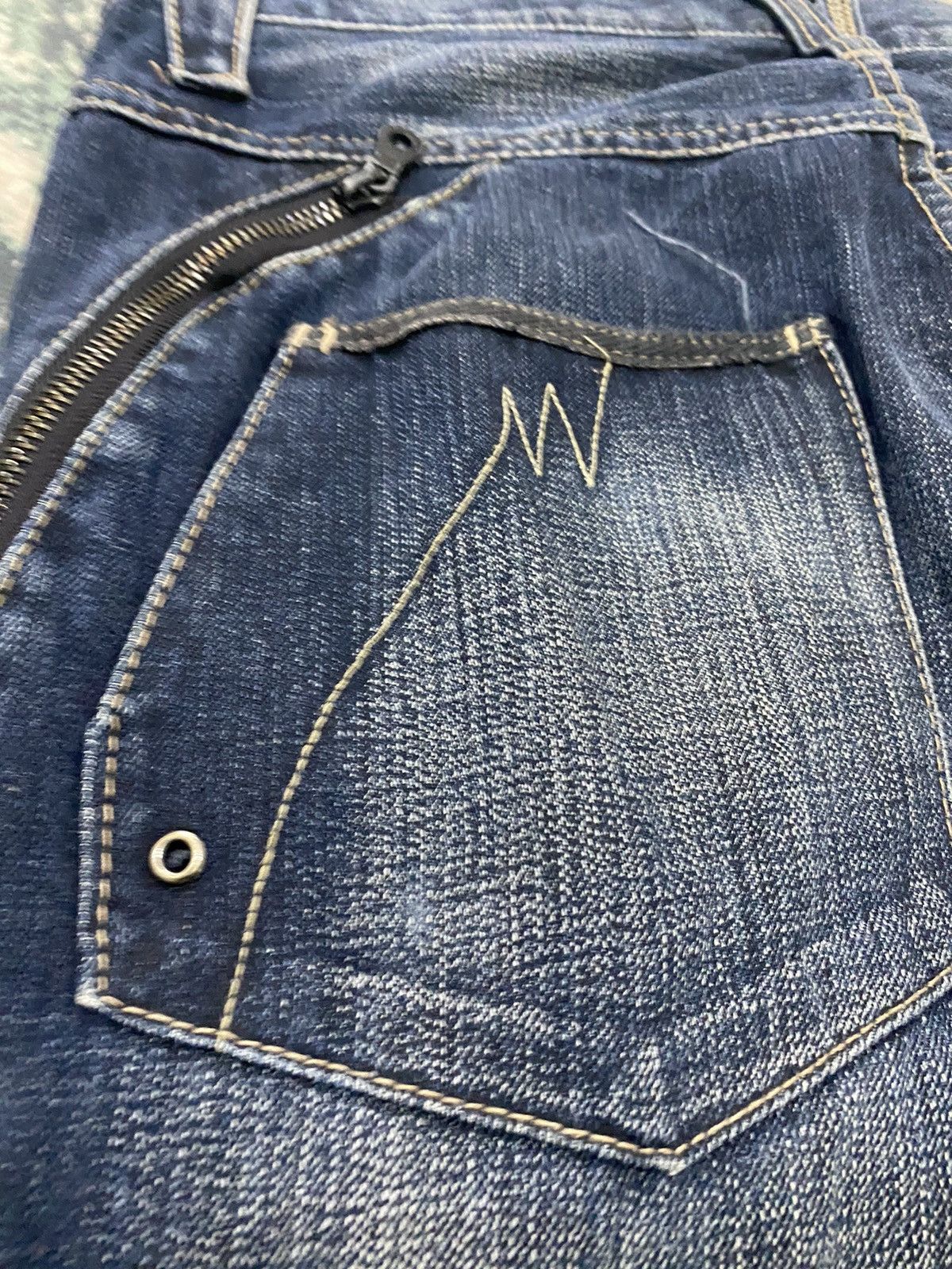 PPFM PPFM Multizipper Double Pocket Tactical Bondage Denim Pant Size US 32 / EU 48 - 24 Thumbnail