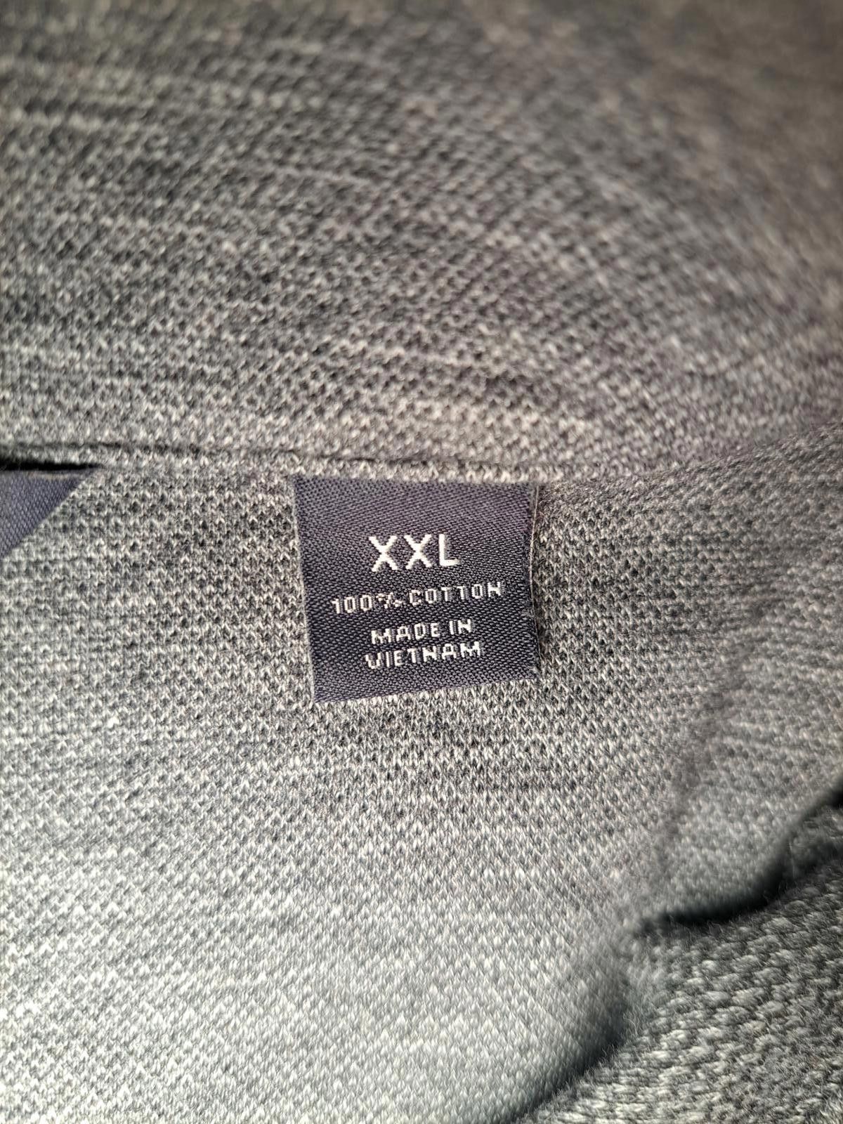 Hart Schaffner Marx Hart Schaffner Marx Quarter Zip Sweater XXL Gray Sharkskin Size US XXL / EU 58 / 5 - 3 Thumbnail
