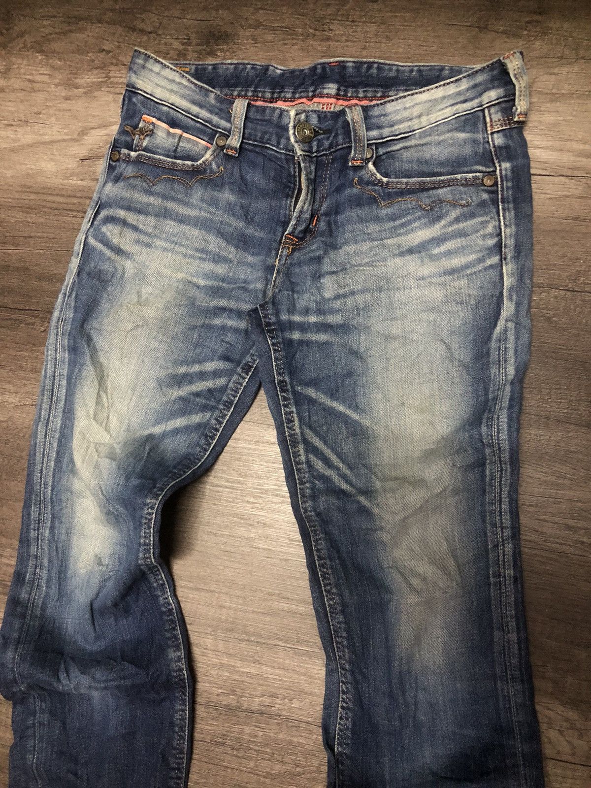 Edwin × Vintage VINTAGE EDWIN BLUE TRIP SELVEDGE DENIM Size 30" / US 8 / IT 44 - 9 Thumbnail