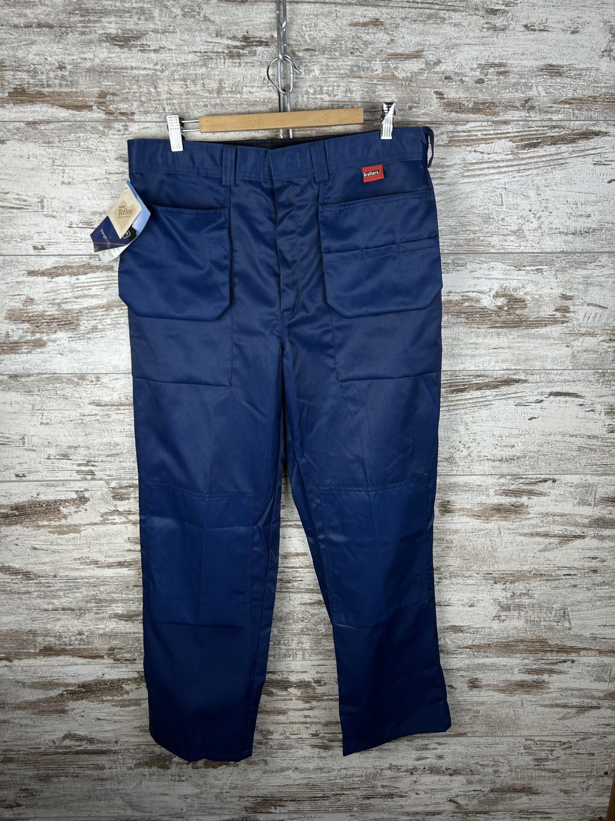 Dickies × Vintage Mens new vintage dickies Grafters cargo pants workwear Size US 36 / EU 52 - 3 Thumbnail