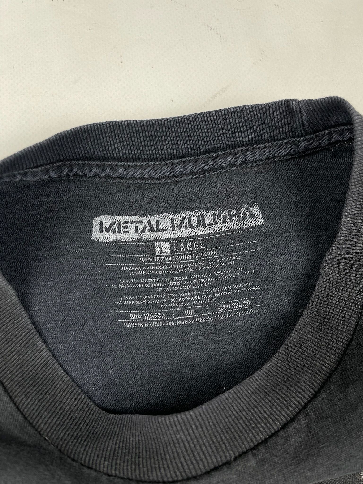 Metal Mulisha Vintage Metal Mulisha Sexy Girl Tshirt nude pornstar tattoo Size US L / EU 52-54 / 3 - 3 Thumbnail