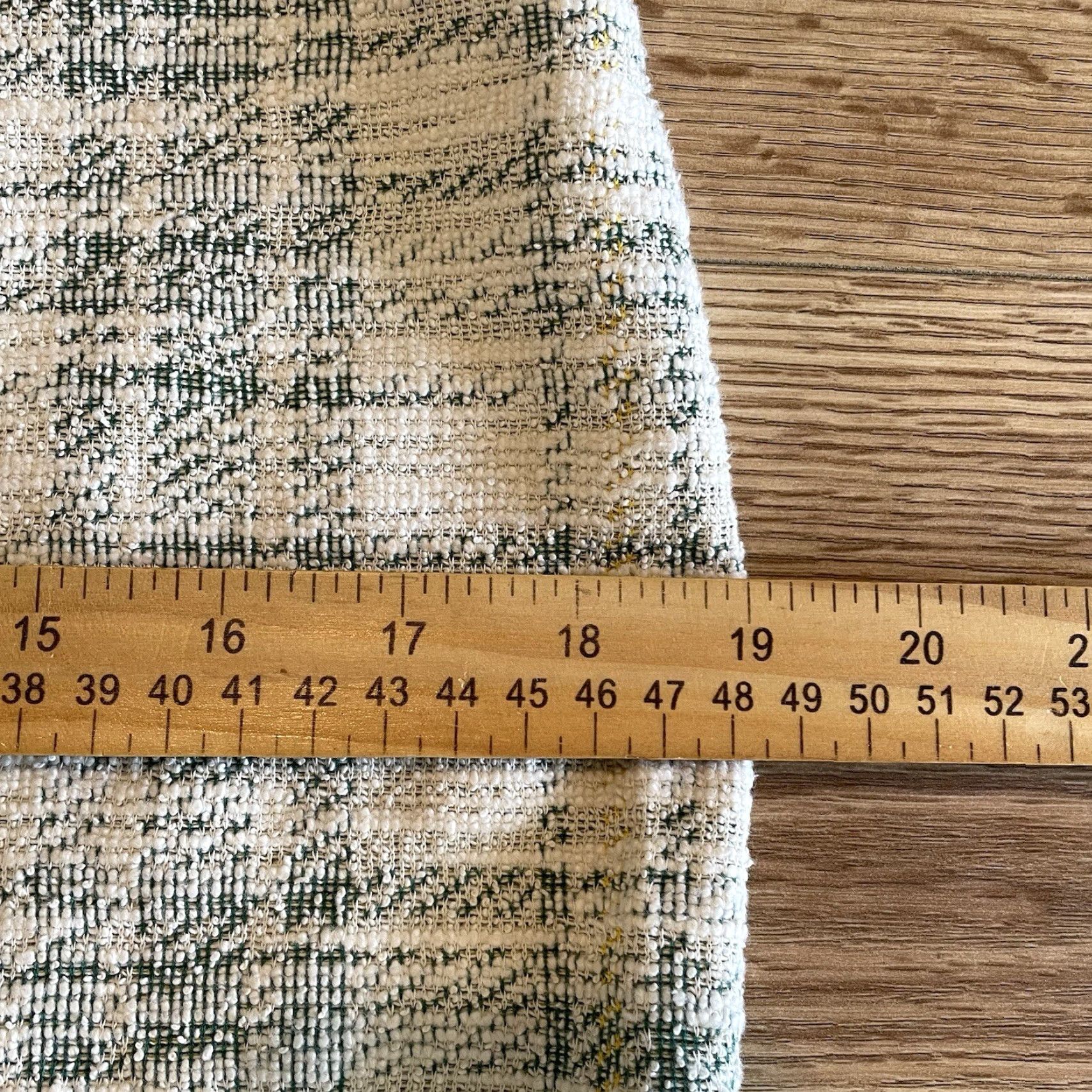 Vintage SOHO Skirt Womens Size M White/Green Pencil Midi Stretch Elastic Waist Regular Vintage No Size 32" / US 10 / IT 46 - 7 Thumbnail