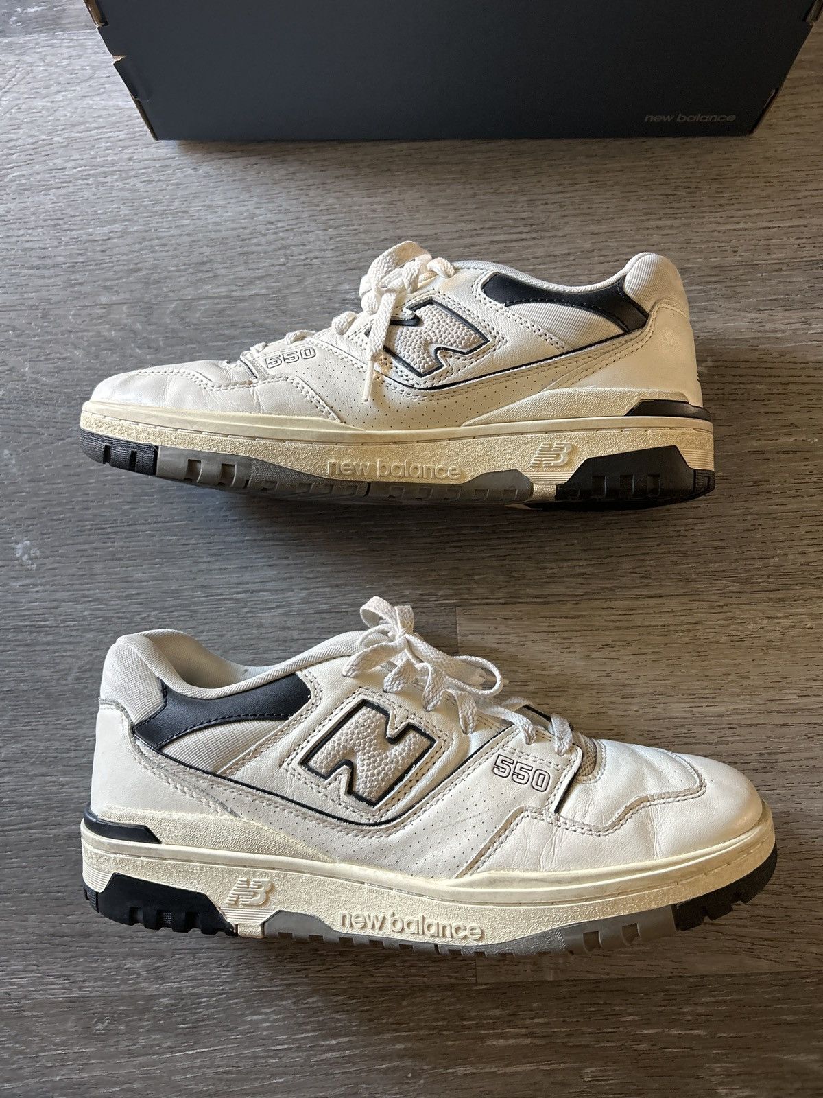 New Balance New balance 550’s ‘sea salt’ Size US 11 / EU 44 - 1 Thumbnail