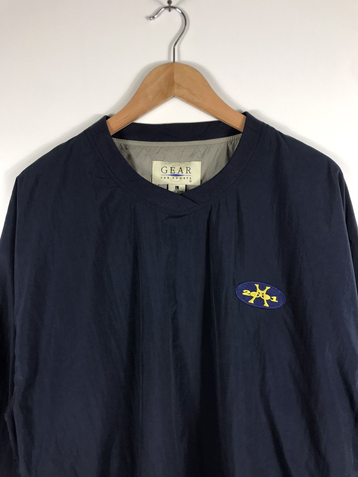 Gear for Sports × Vintage ⚡️Vintage Gear For Sport Nylon V Neck Sweatshirt Size US L / EU 52-54 / 3 - 4 Thumbnail