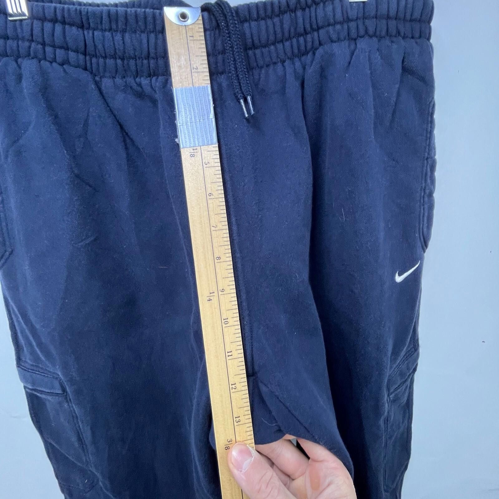 Nike Vintage Nike Sweatpants Swoosh XL Wide Leg Baggy Skater Size US 36 / EU 52 - 7 Thumbnail