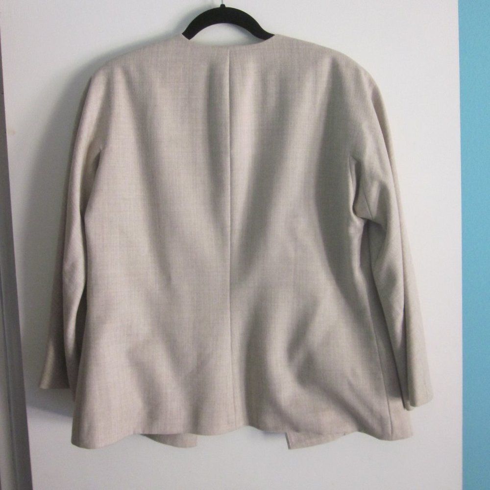 Isaac Mizrahi Isaac Mizrahi Vintage Wool Open Front Blazer Size 6 Size M / US 6-8 / IT 42-44 - 7 Thumbnail