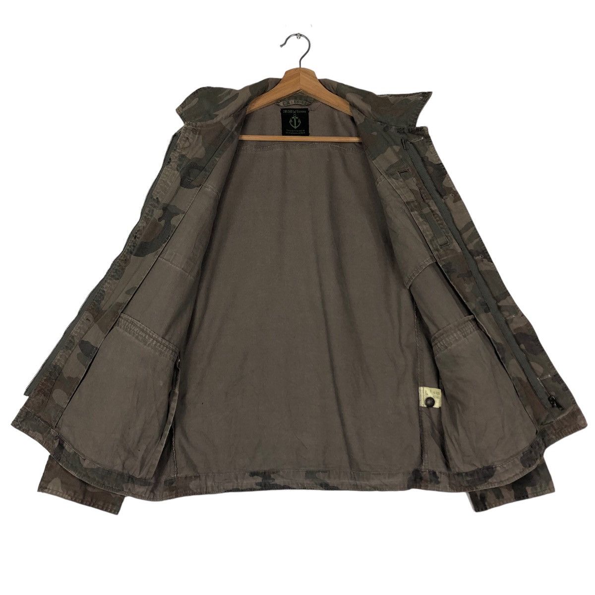 Hysteric Glamour 🔥Camouflage Biker Jacket 291295 Homme Japan Made Size US M / EU 48-50 / 2 - 11 Thumbnail