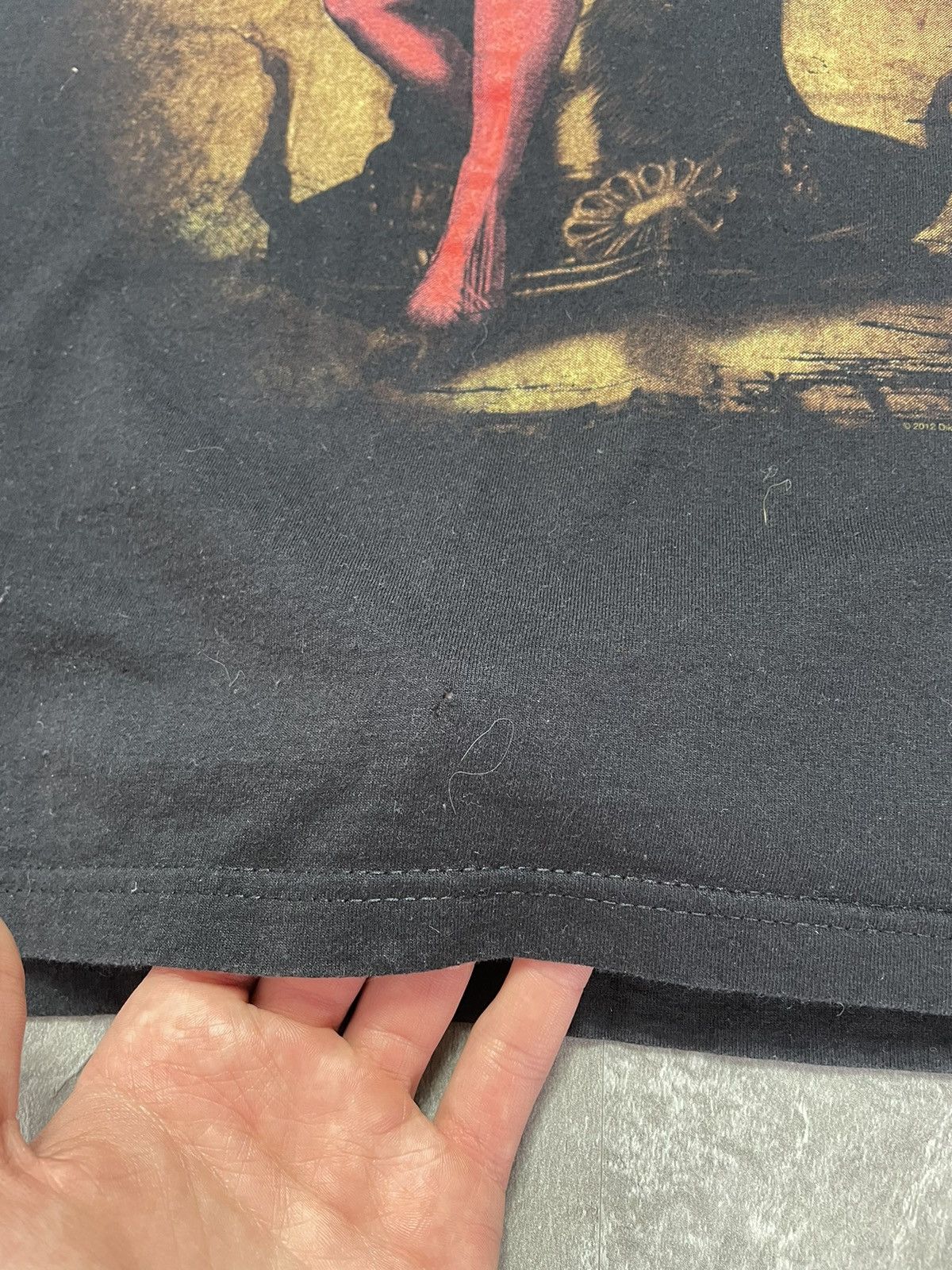 Band Tees Vintage Y2K Sexy Babe Skulls Vamp Devil Dear Horror Tee Size US XL / EU 56 / 4 - 2 Thumbnail
