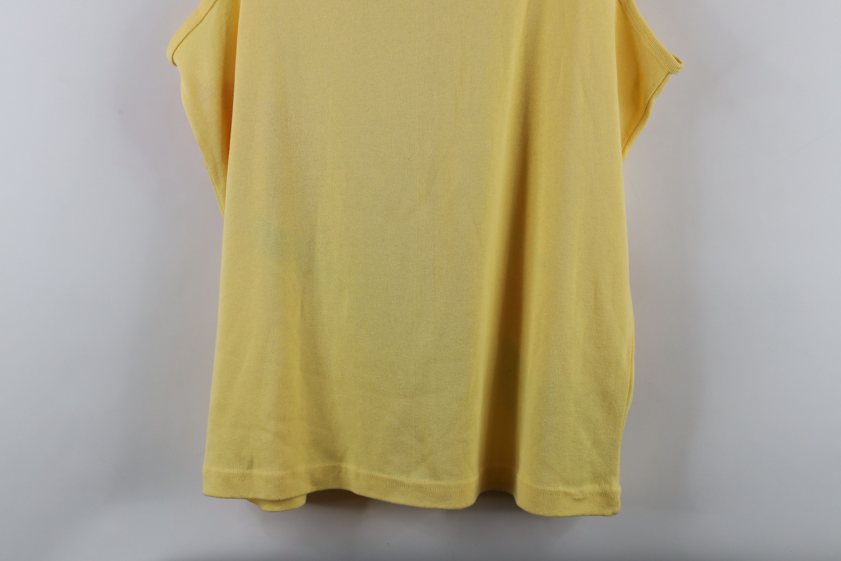Champion × Vintage Vintage 80s Champion Toledo Ribbed Knit Tank Top T-Shirt USA Size XL / US 12-14 / IT 48-50 - 10 Thumbnail