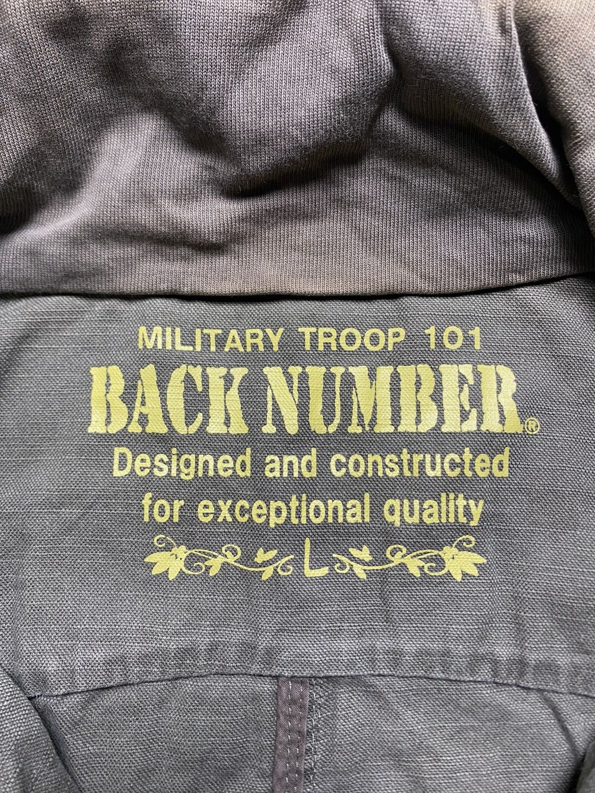Vintage VINTAGE BACK NUMBER TACTICAL JACKET MILITARY TROOP Size US S / EU 44-46 / 1 - 9 Thumbnail