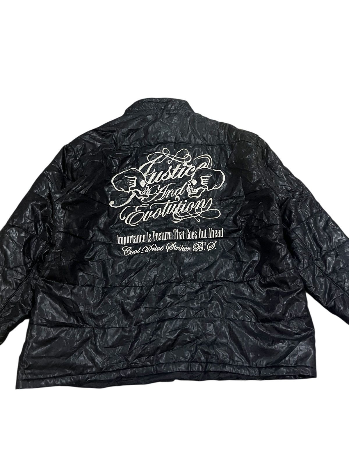 Japanese Brand Archive Skull Jaket Gloss Gal man big brother Y2K 5L Size US XXL / EU 58 / 5 - 2 Thumbnail