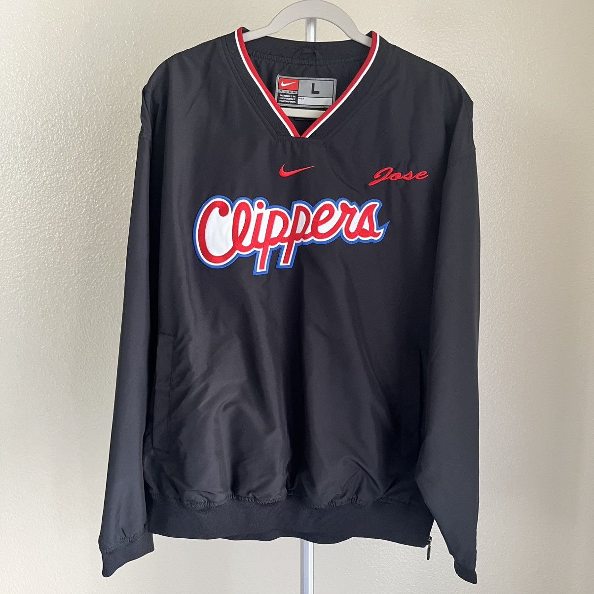 Nike Vintage Nike Los Angeles Clippers Pullover Windbreaker Sz L Size US L / EU 52-54 / 3 - 1 Thumbnail