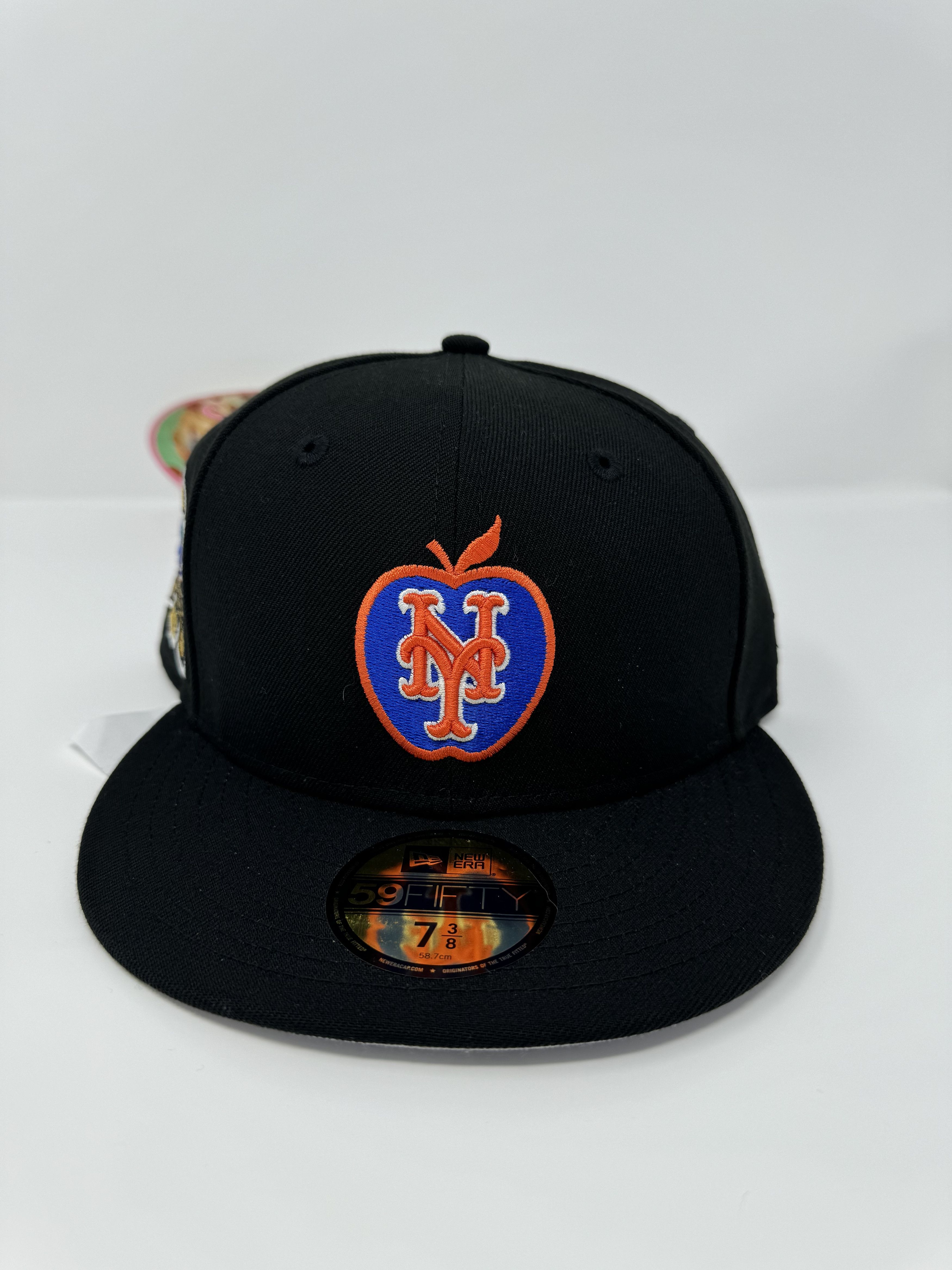 Hat Club EXCIUSIVE NEW ERA 59FIFTY N-Y M.E.T.S PATCH HAT Size ONE SIZE - 3 Thumbnail