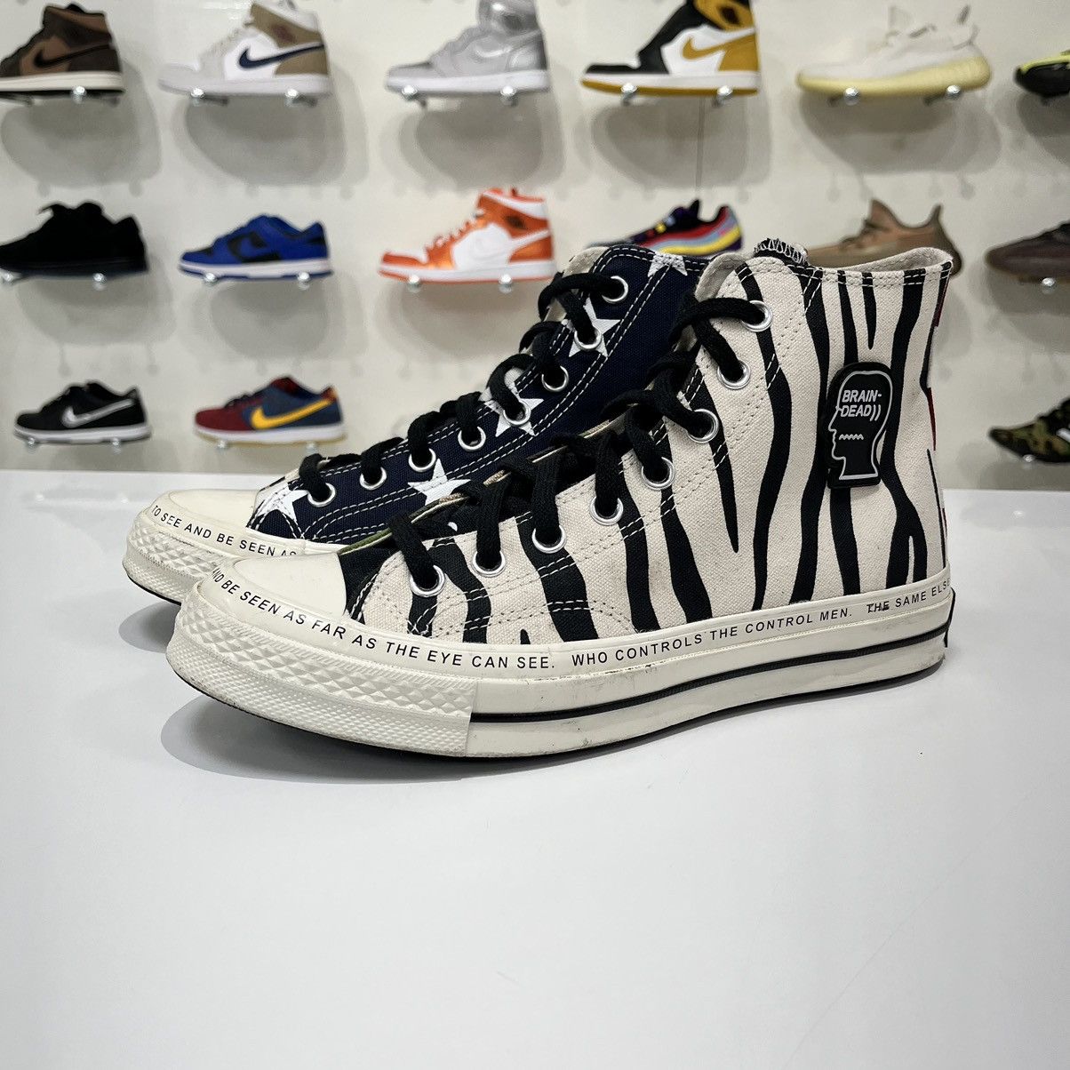 Brain Dead × Converse Converse Chuck Taylor All Star 70 Hi Brain Dead Size US 8 / EU 41 - 2 Thumbnail