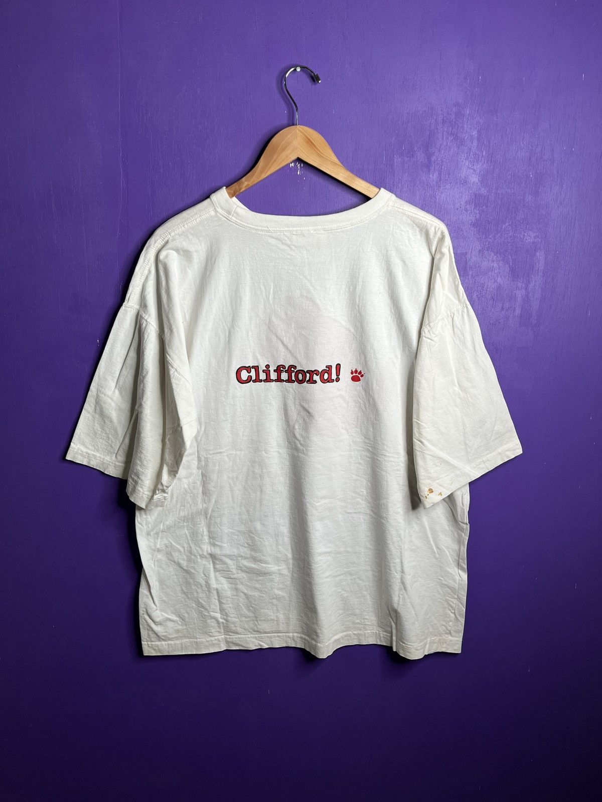 Vintage Vintage 90s Clifford the big red dog promo t-shirt Size US XL / EU 56 / 4 - 2 Thumbnail