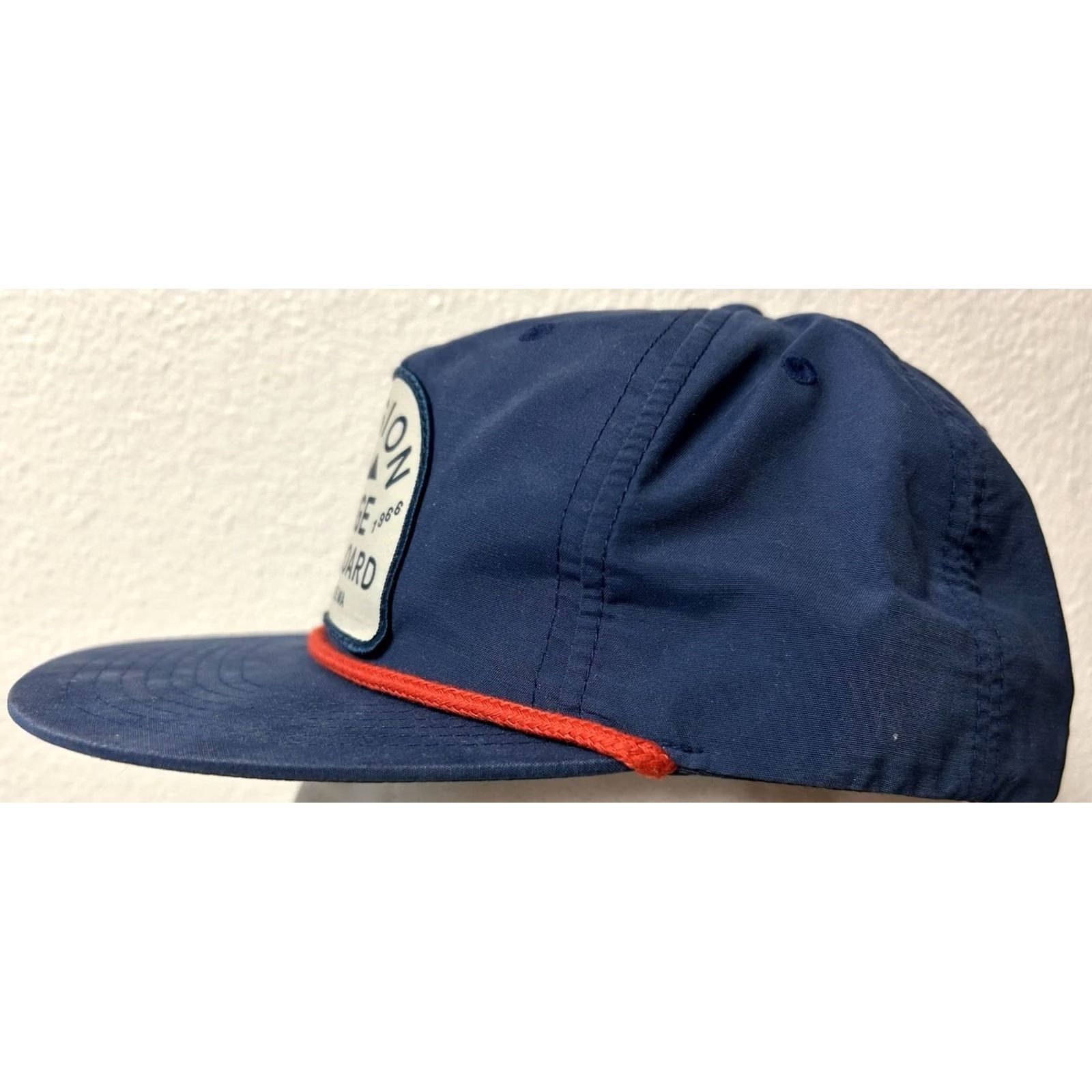 Commission VINTAGE Mission Ridge Ski & Board Wenatchee Washington Patch Rope Snapback Hat Size ONE SIZE - 4 Thumbnail